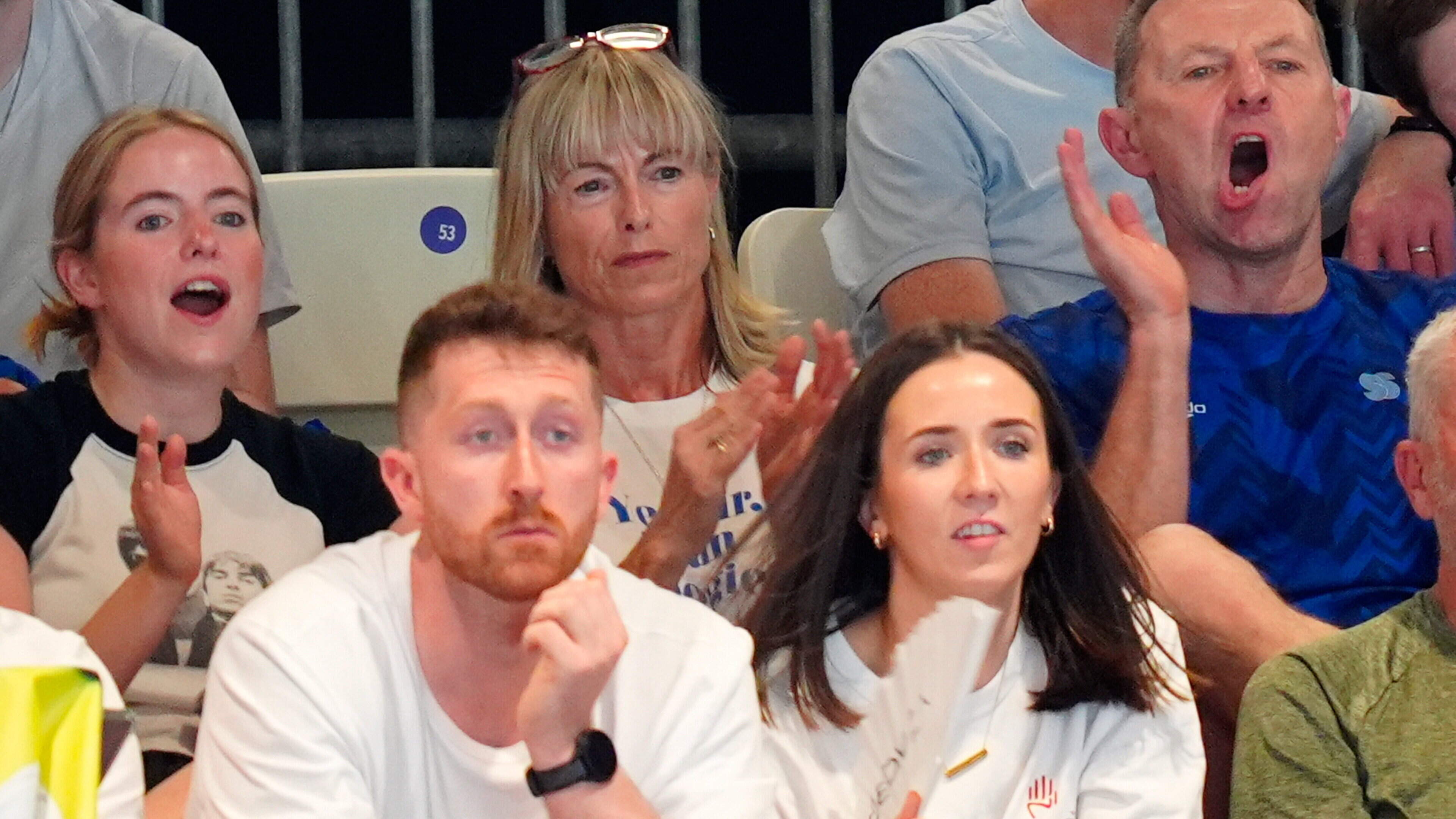 Madeleine McCann’s brother cheered on by parents at Commonwealth Games as he impresses in heats