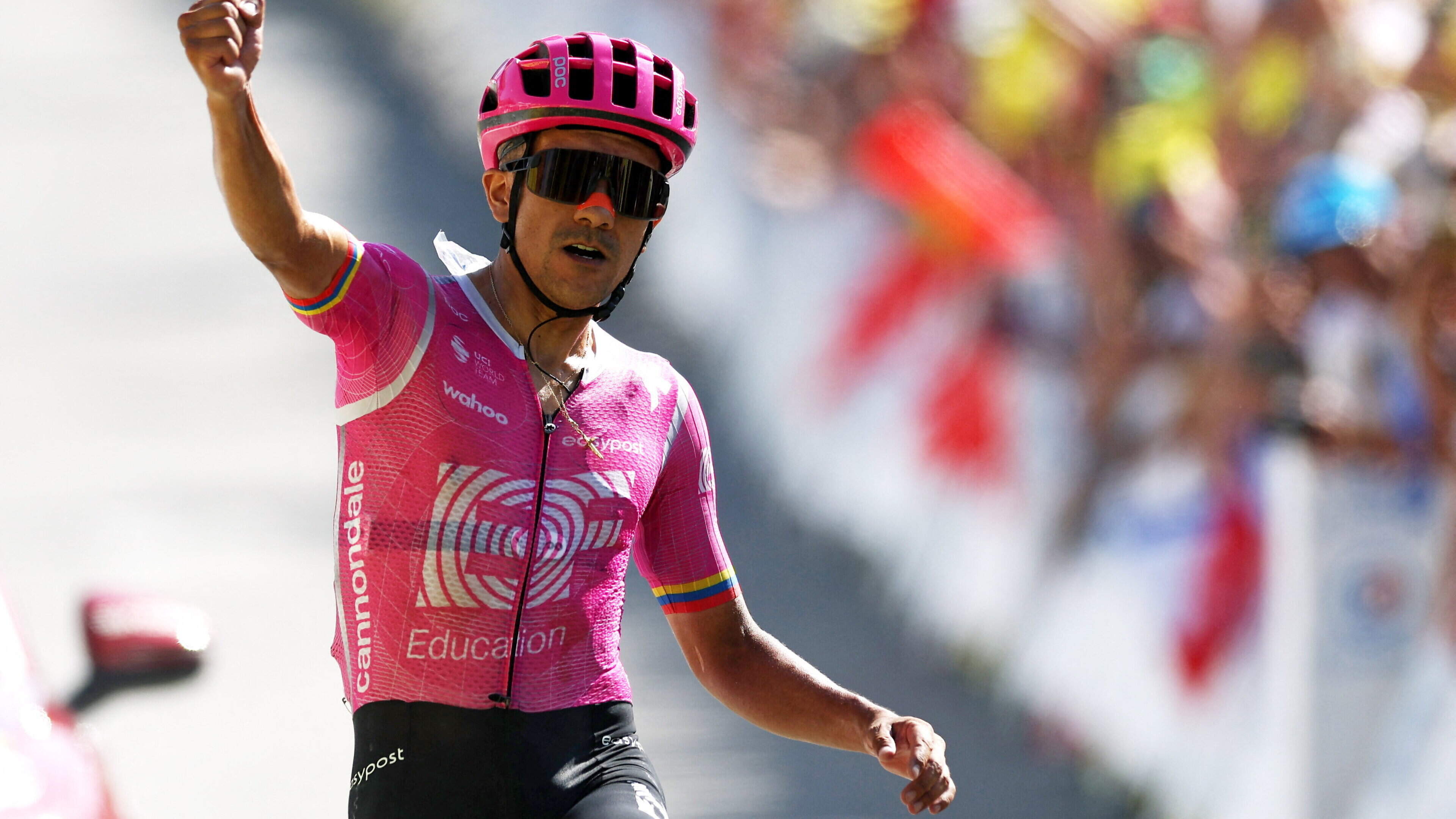 Tadej Pogacar stays in yellow as Richard Carapaz earns breakaway stage win at Tour de France