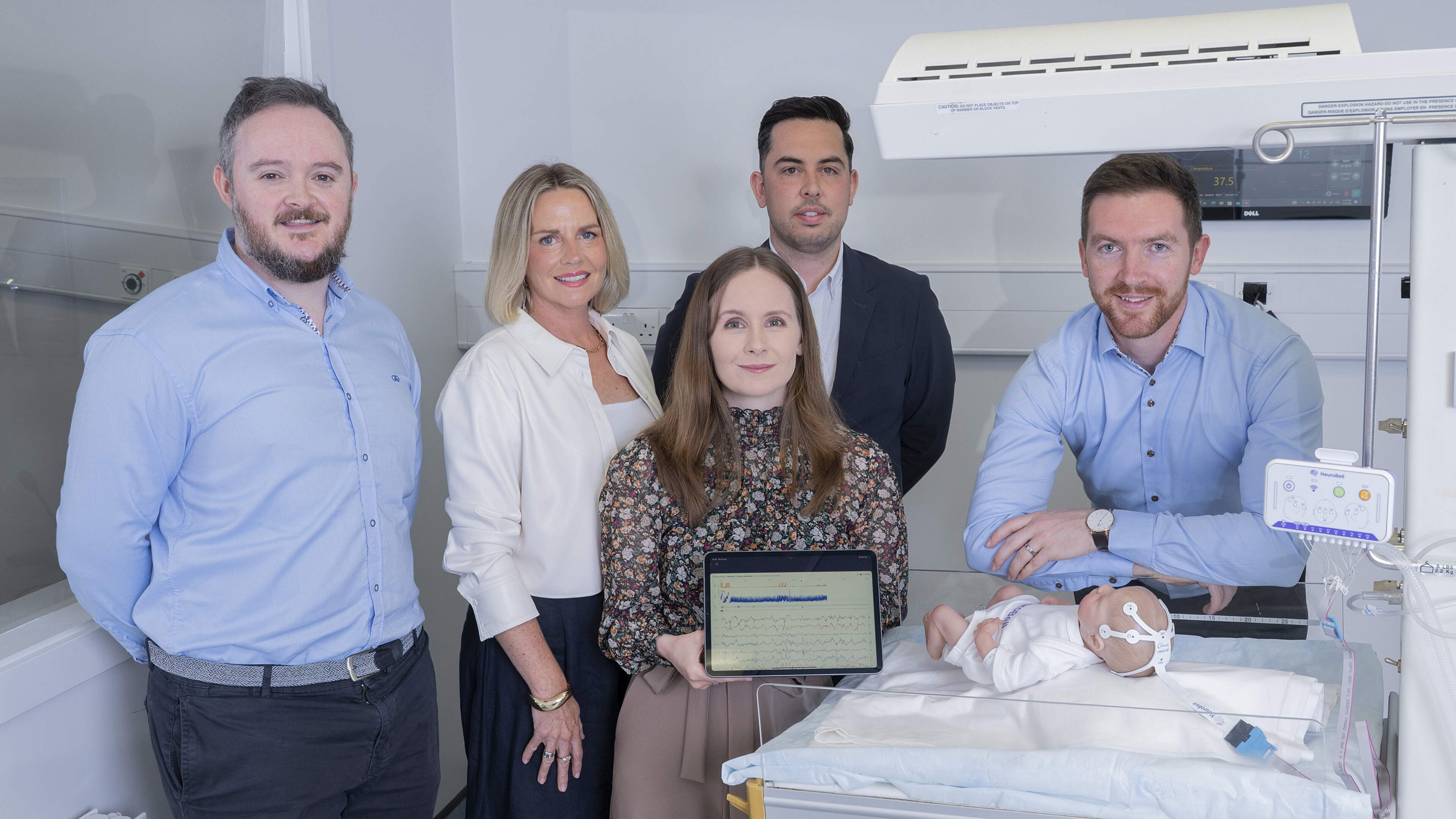 Irish medtech start-up NeuroBell secures €4.8m to roll out AI-powered newborn brain monitor in US hospitals