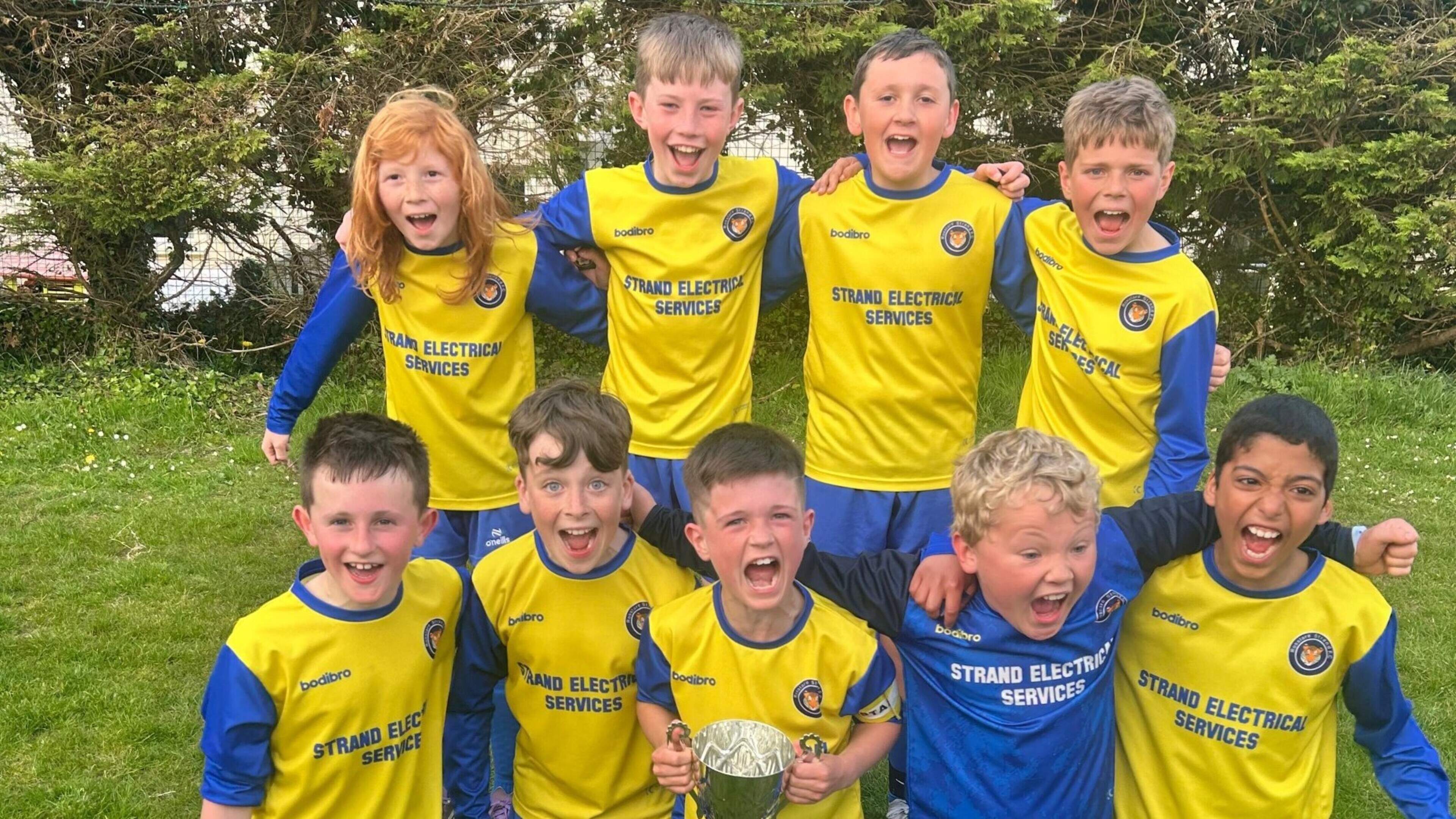 Rosslare Strand boys punch above their weight to claim Under-11 Division 1 title