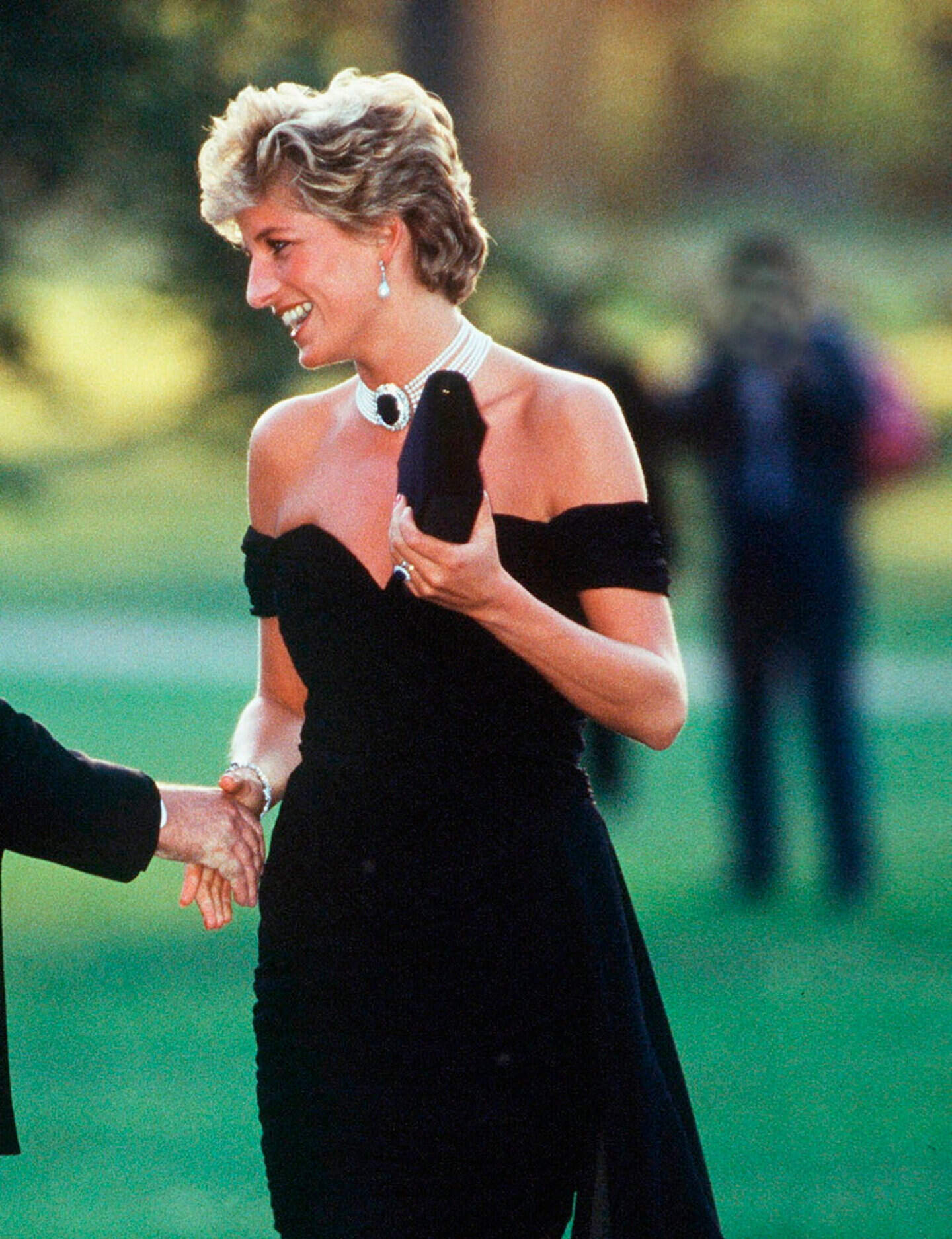 princess diana 1994 black dress We need to talk about Princess Diana's revenge dress in 'The Crown' Season 5