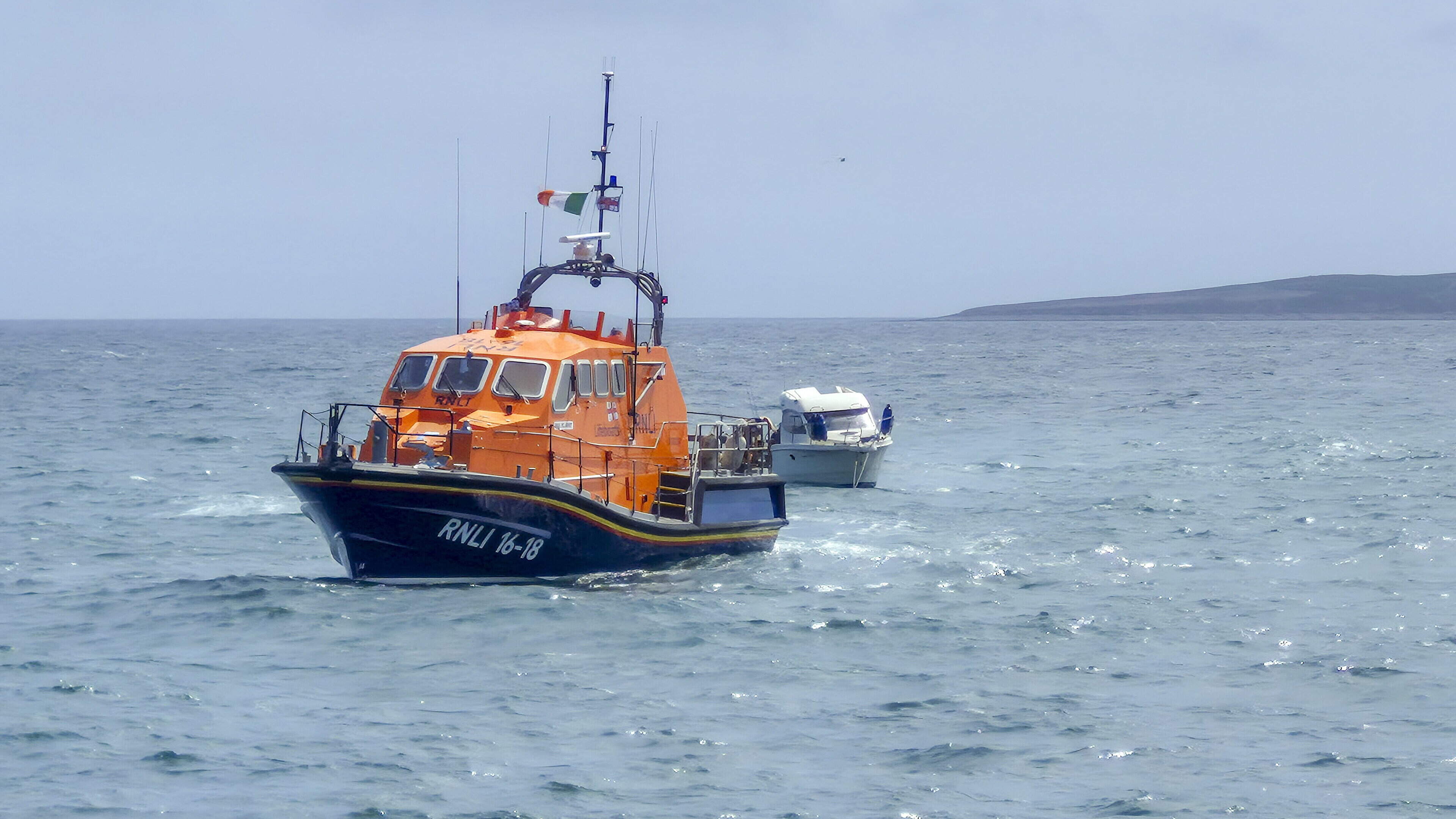 RNLI rescues crew of motorboat with engine failure off the Wexford coast