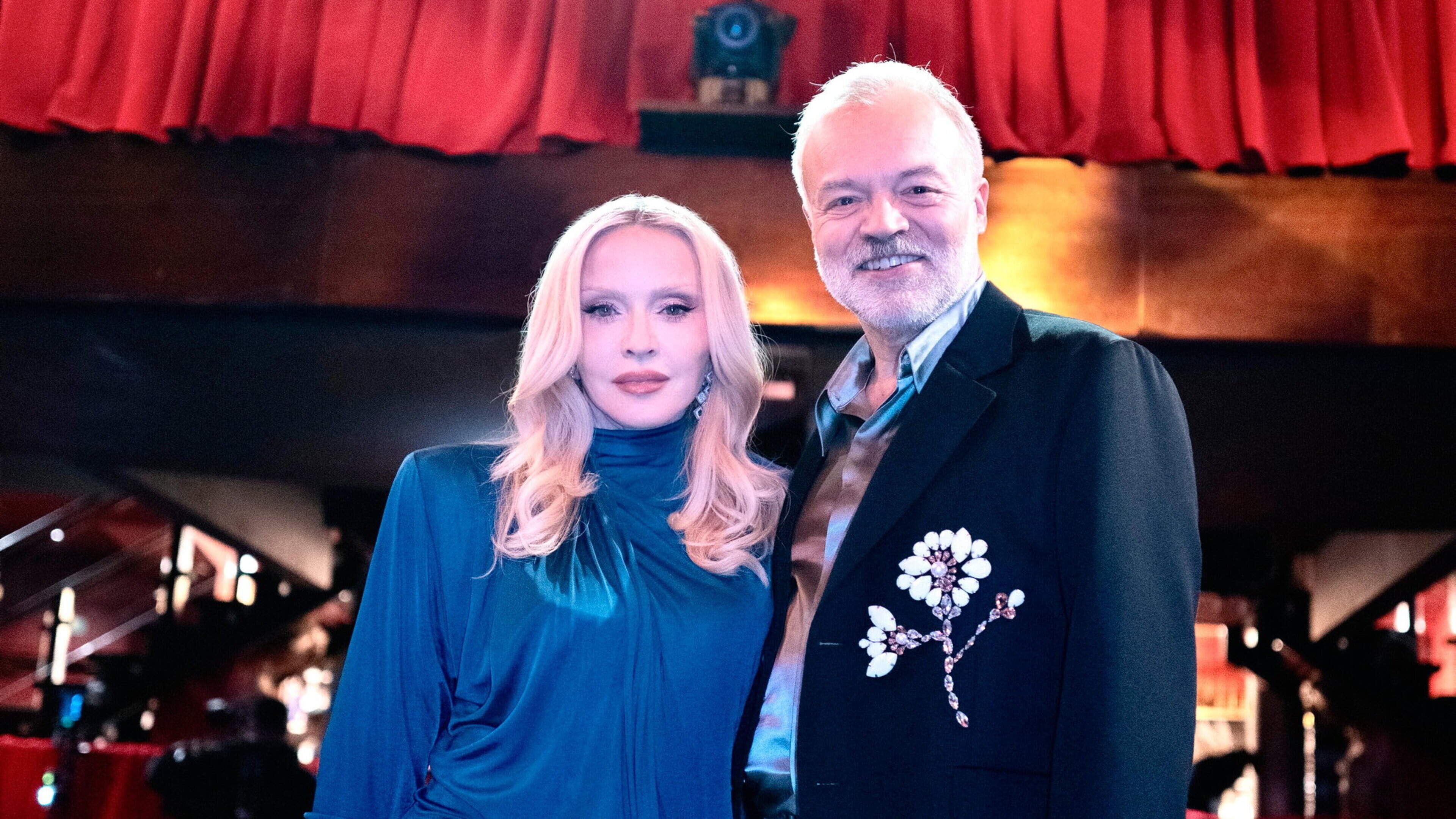 Graham Norton interviews Madonna in ‘world-exclusive’ TV show filmed on stage of her first-ever UK show in 1983