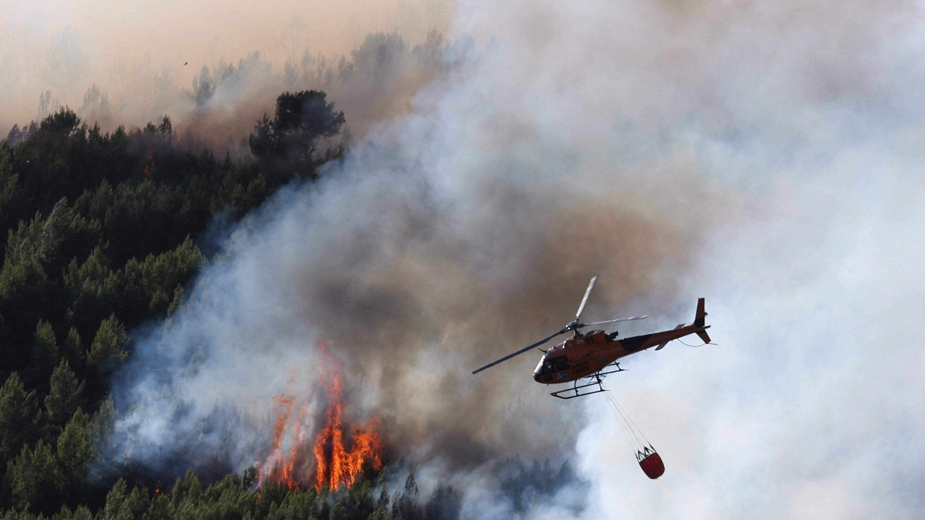 Winds fan wildfires in south of France after deadly heatwave