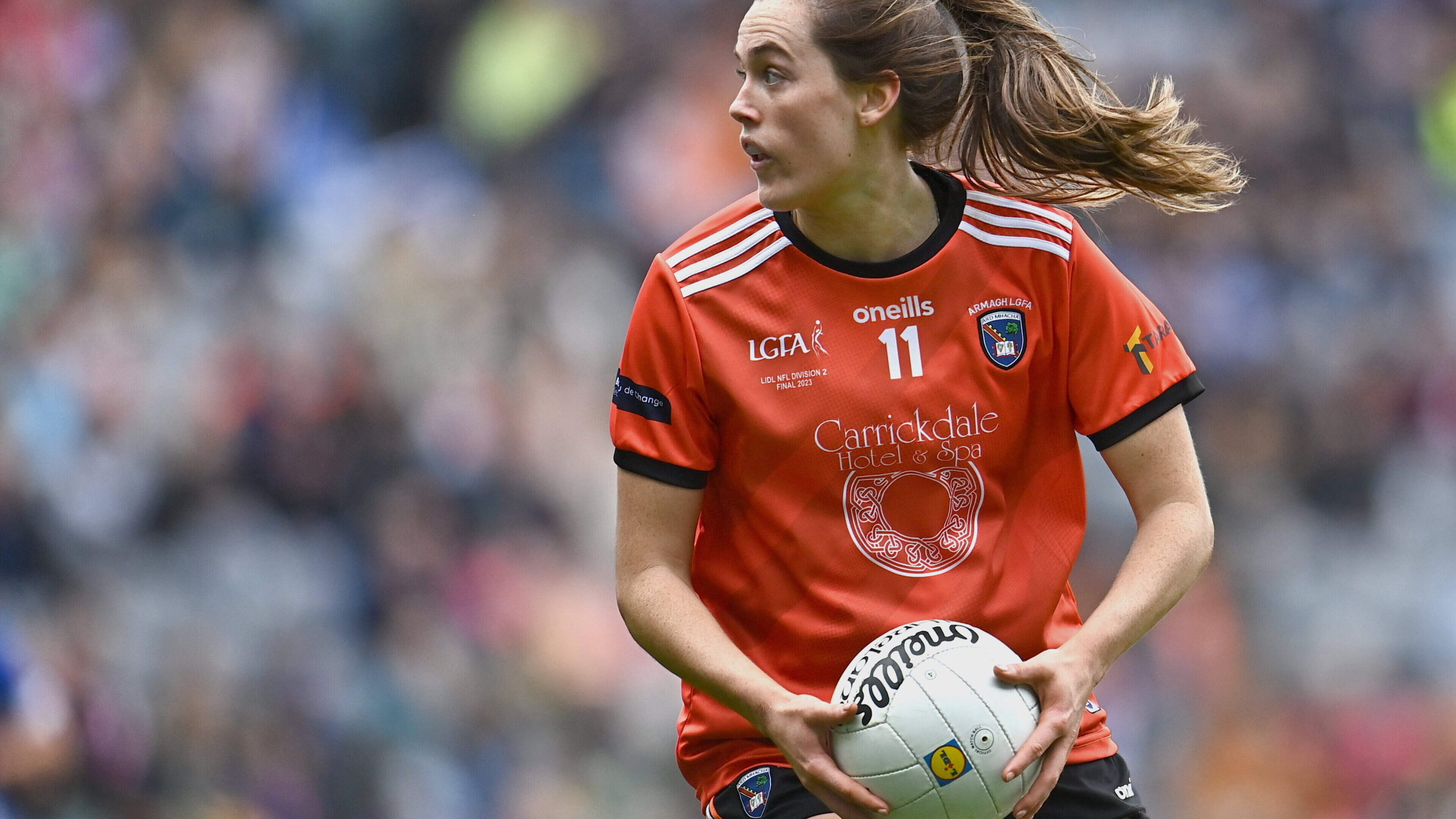 Aimee Mackin hits six of the best as Armagh edge out Tyrone in thrilling Ulster ladies football final