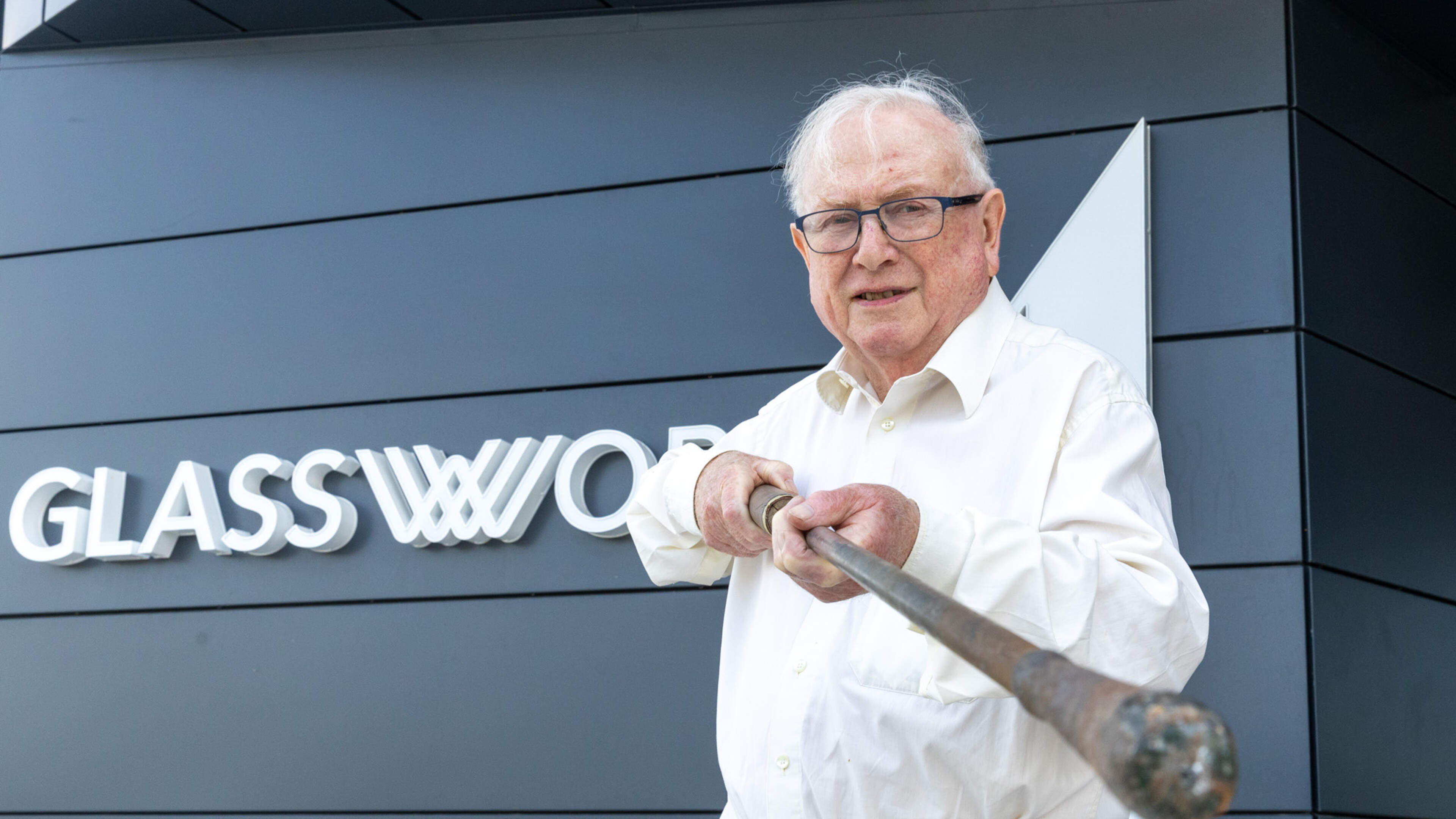 Terry Murphy returns to Glassworks to share unseen Waterford Crystal factory images in new SETU podcast