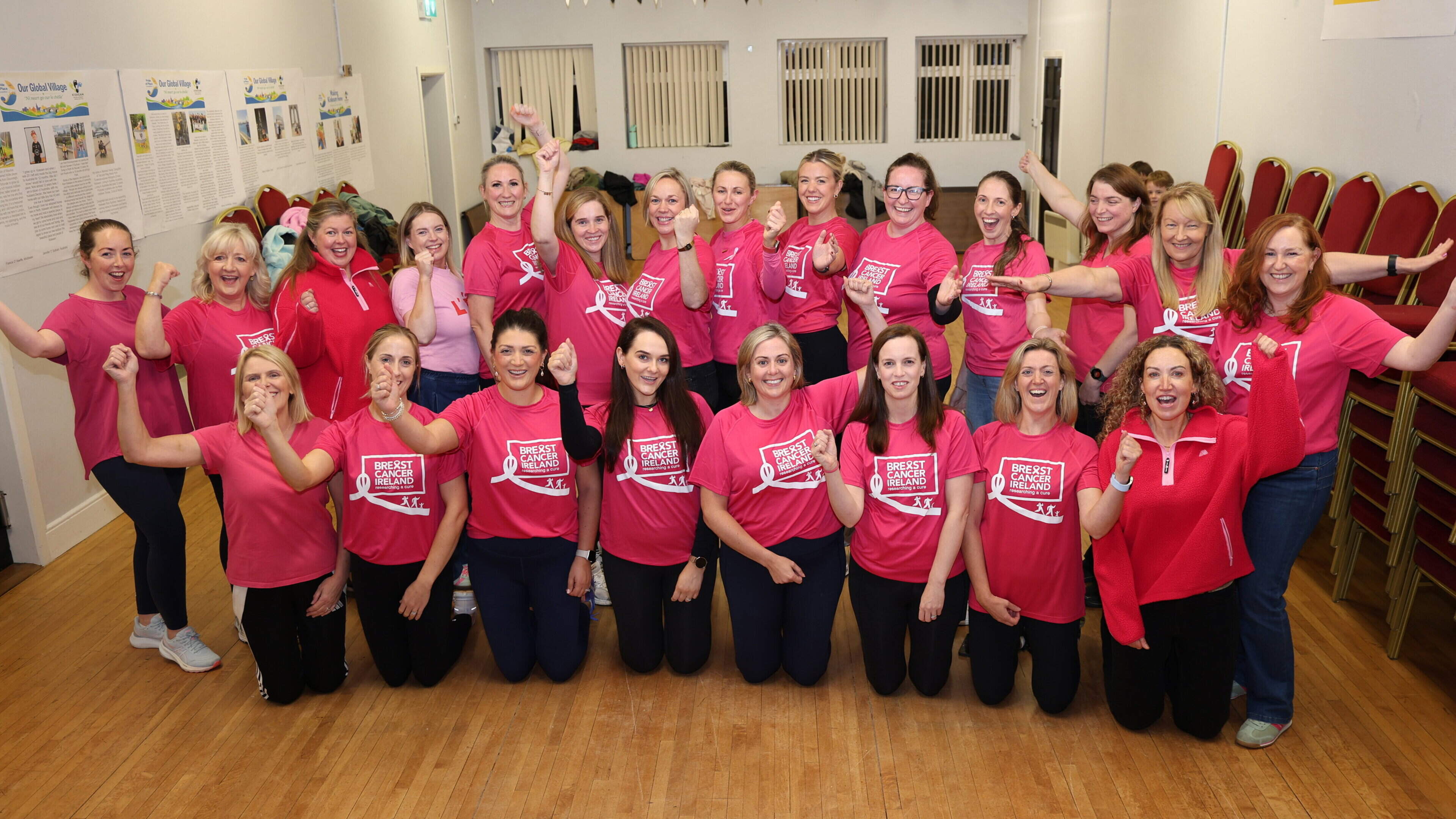 Cork village turns pink as women brave 100km October Challenge for Breast Cancer Ireland