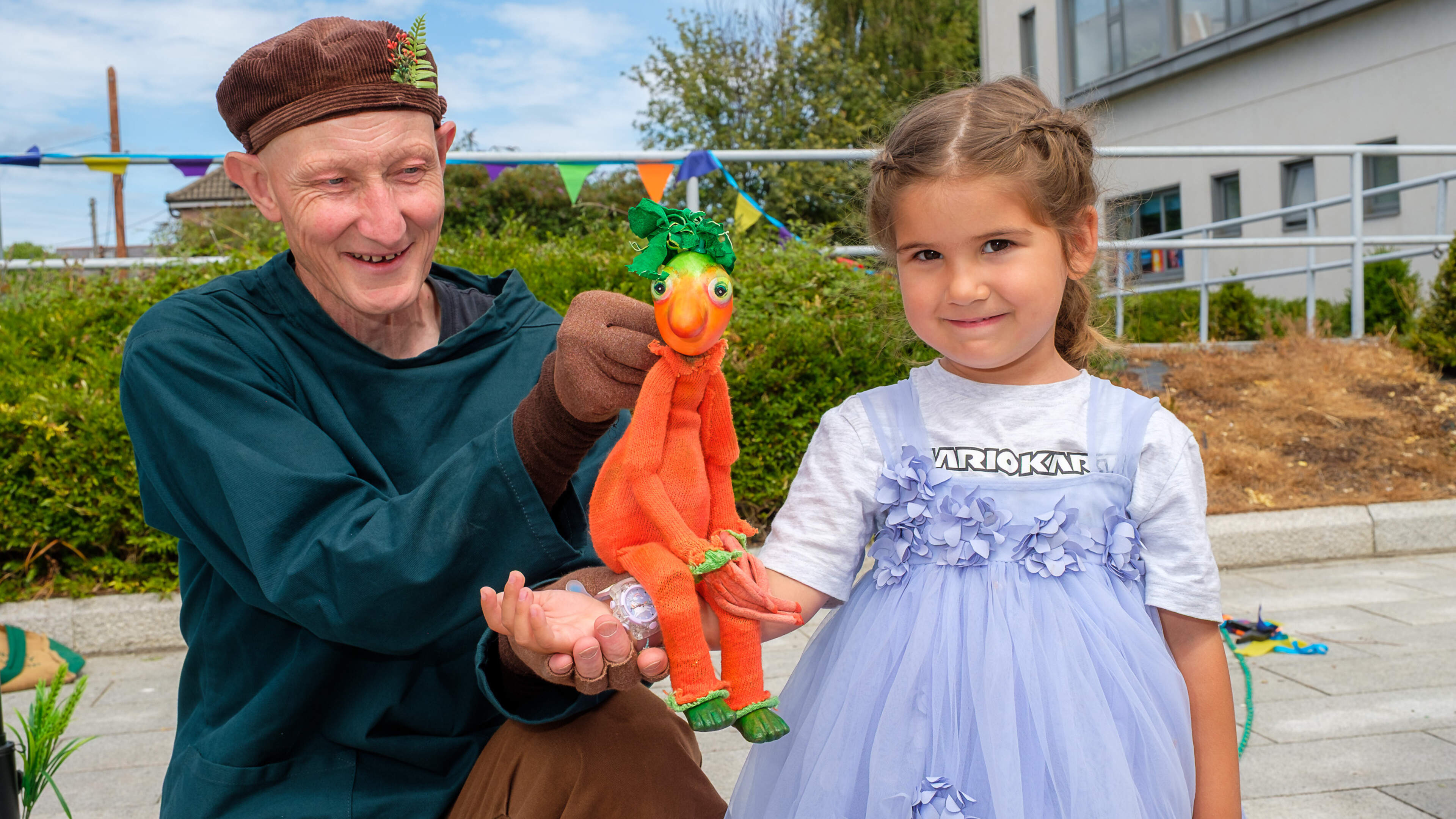 See photos as families are drawn into magical world of puppetry at Mermaid Arts Centre