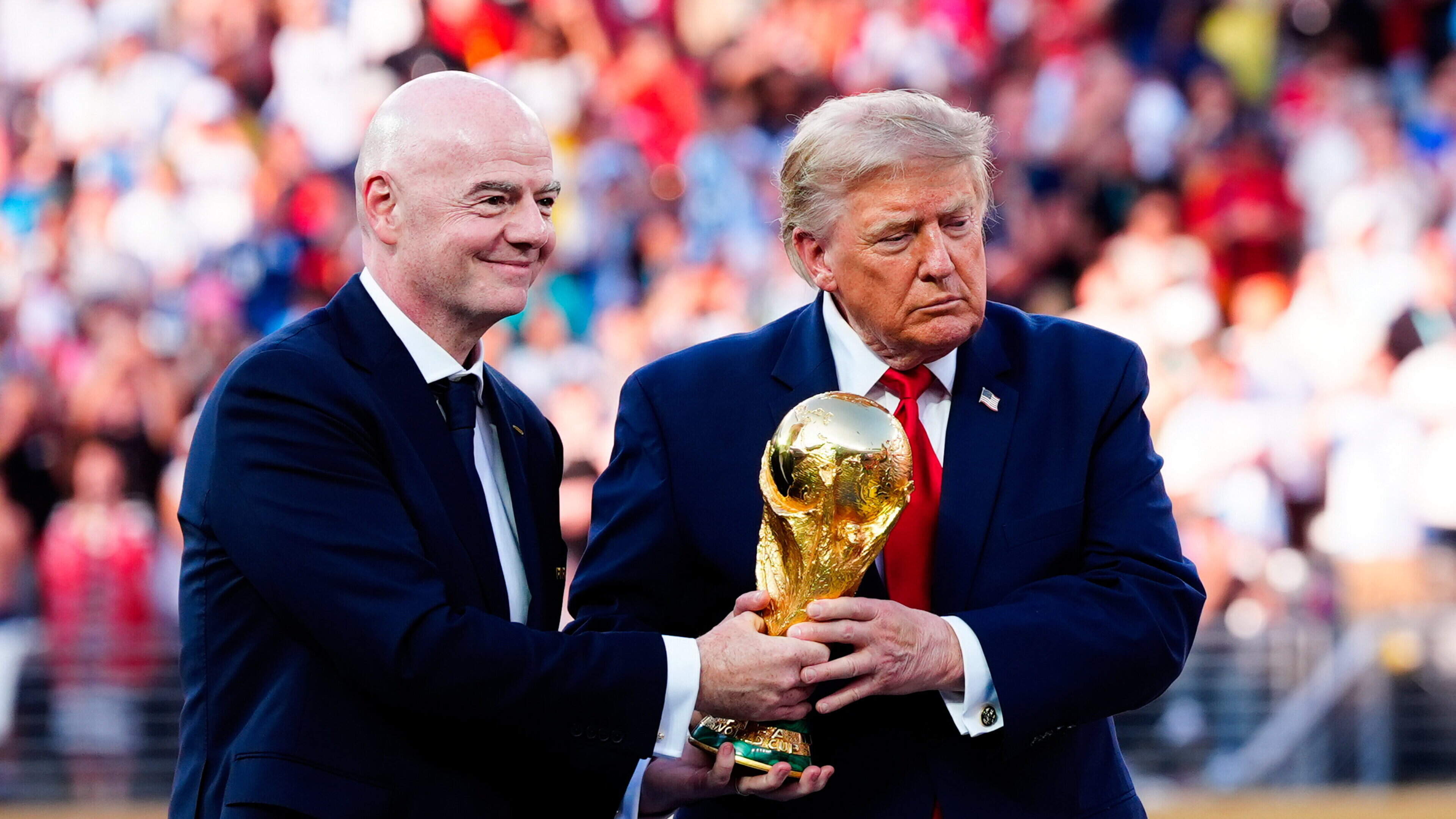 Donald Trump will do ‘everything possible’ to save Gianni Infantino from being toppled