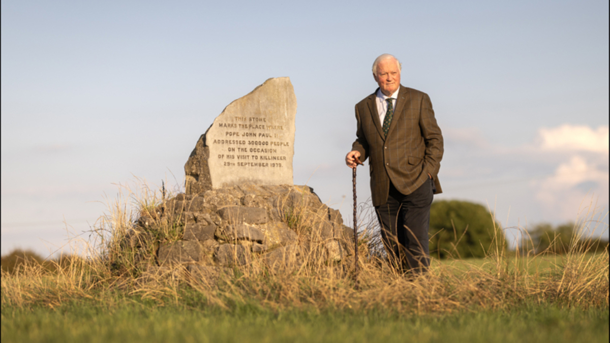 How over-zealous ragwort cutting brought the Pope to this Louth farm