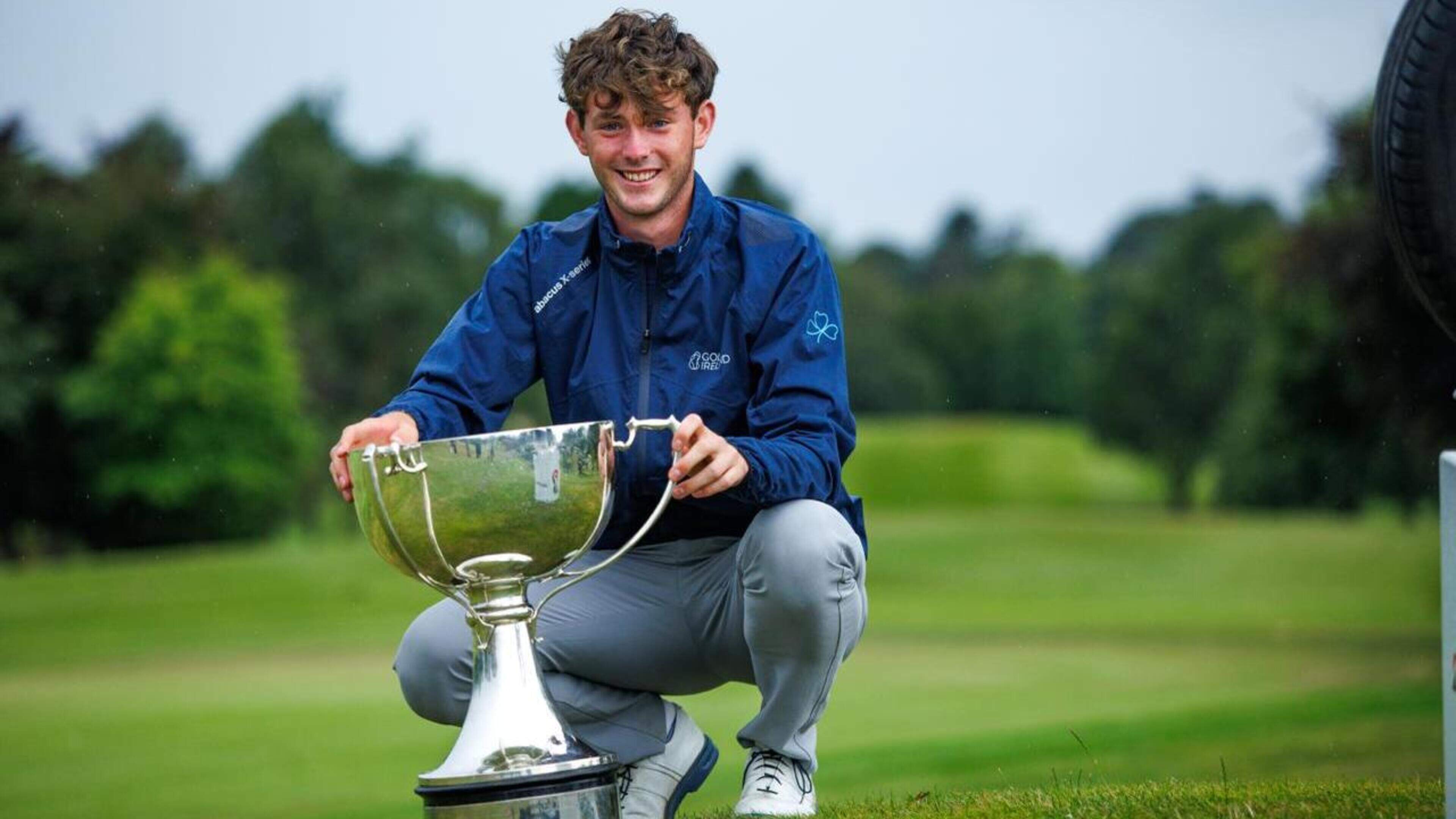 Relief and joy for Dylan Holmes after wire-to-wire Mullingar Scratch Trophy victory