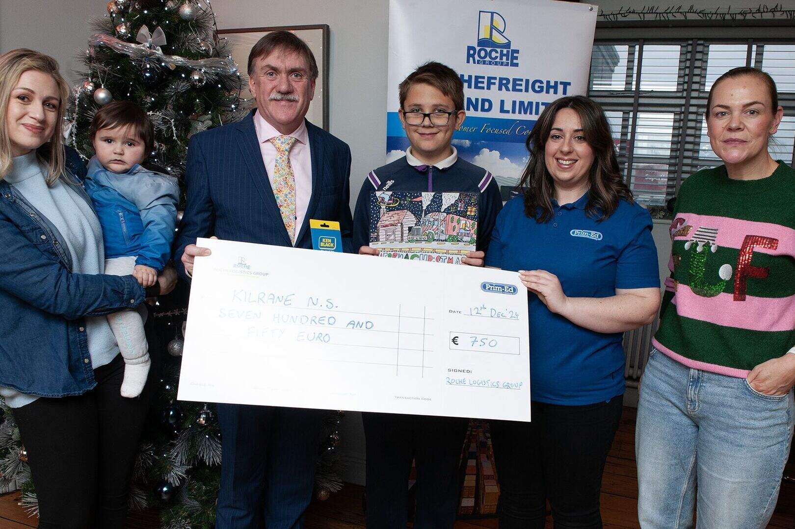 Wexford students create Christmas cards for local freight company ...