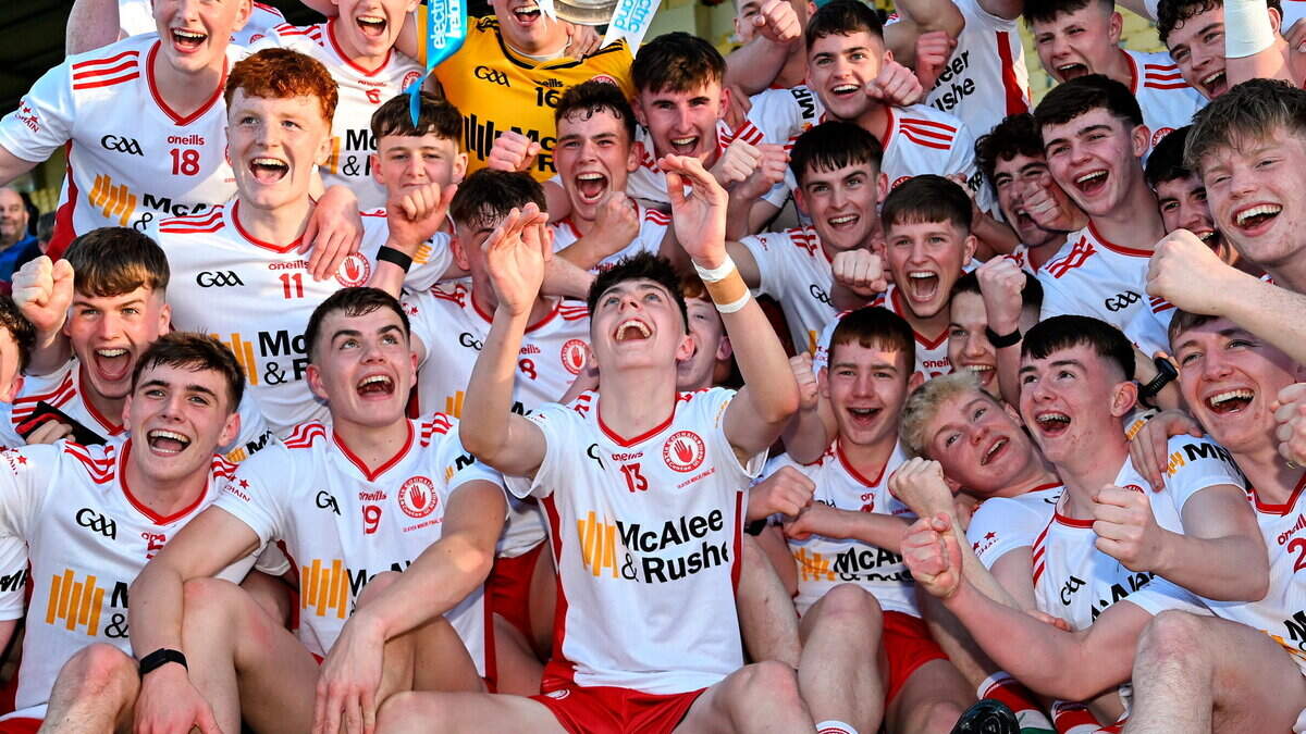 Second half surge sees Tyrone blow Derry away to retain Ulster MFC crown