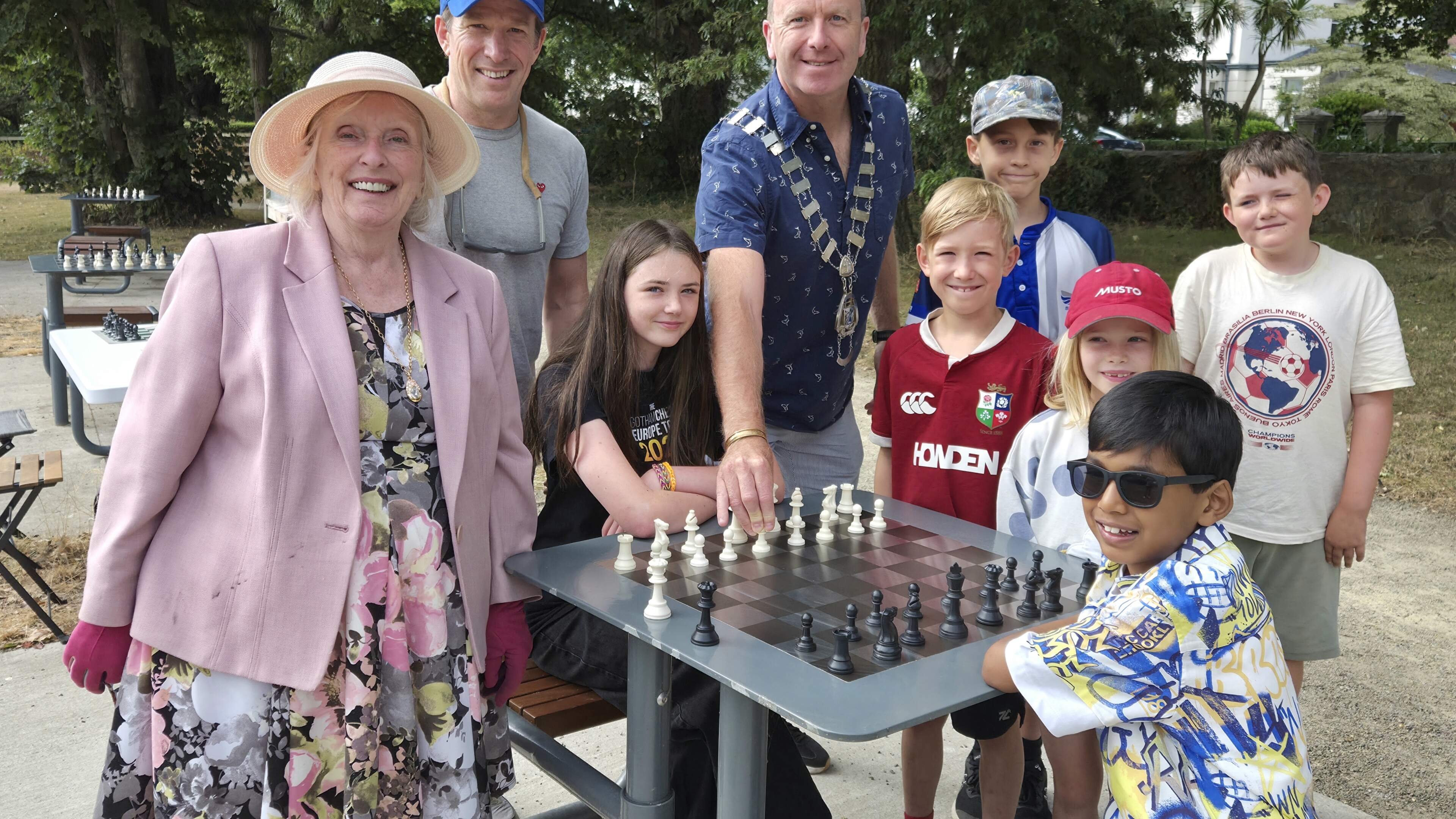 Outdoor summer chess in Wicklow opens fifth season with weekly sessions scheduled
