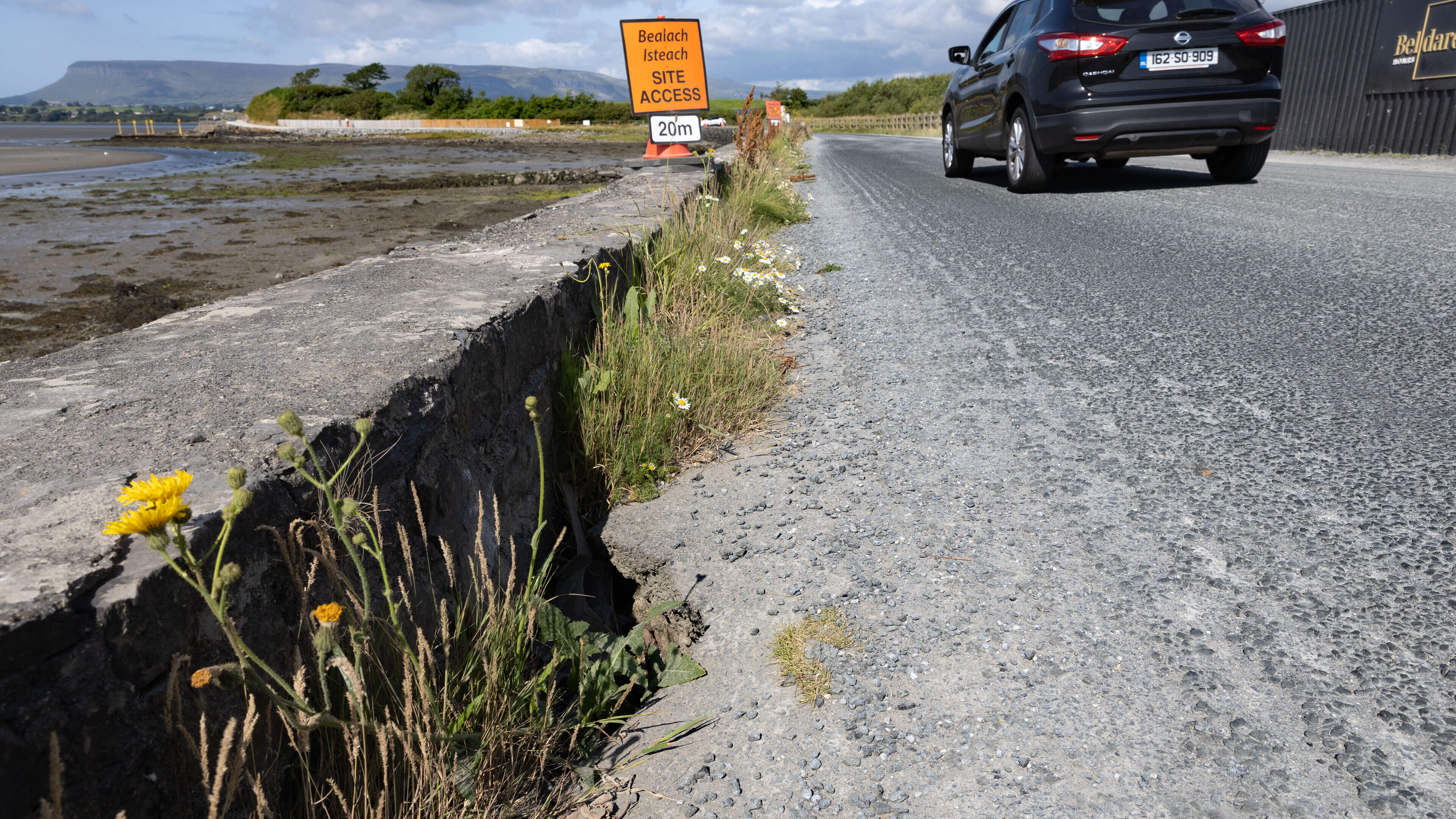 Calls for urgent survey and restoration as voids open between Sea Wall and public road at Gibraltar