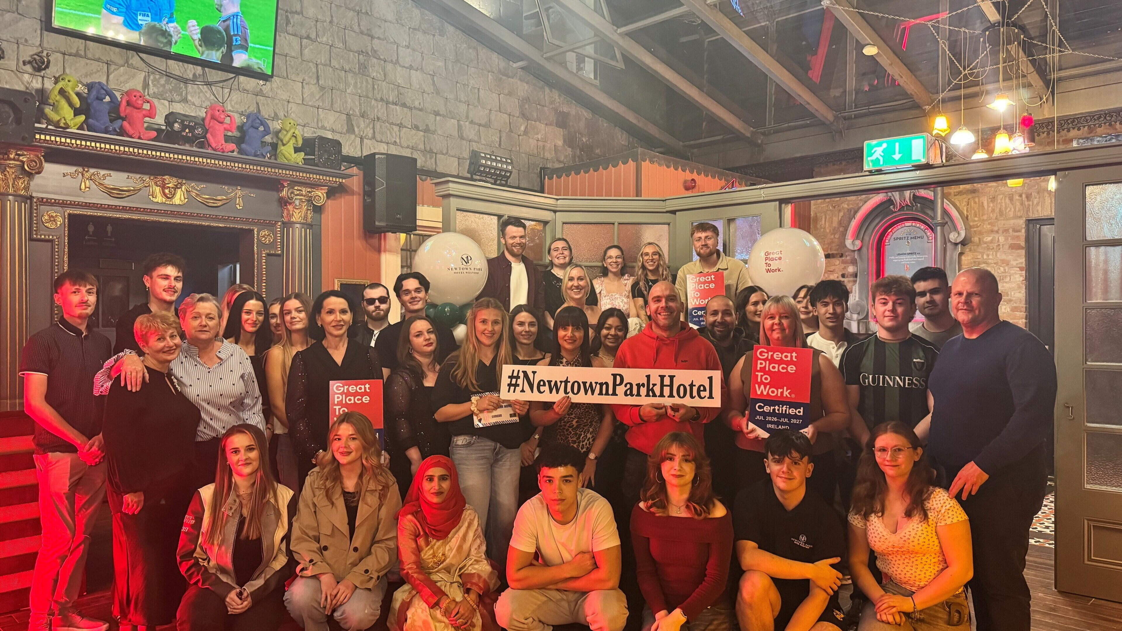 Wexford’s Newtown Park Hotel recognised as a ‘great place to work’