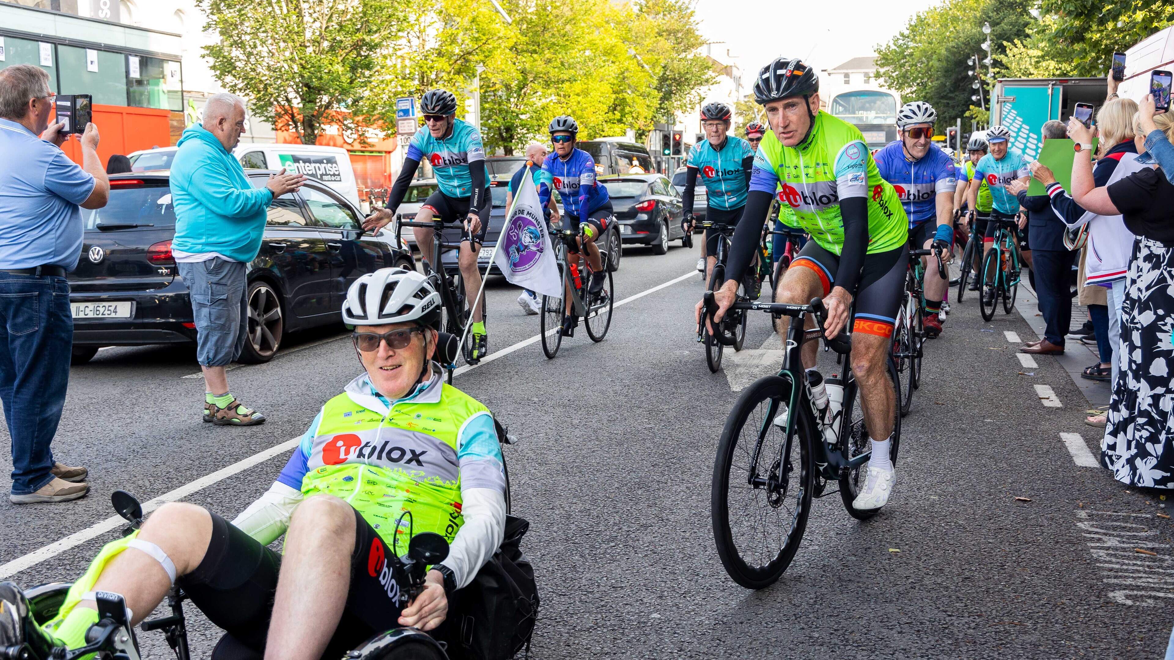 Tour de Munster 2026 sets off on 600km charity cycle for Down Syndrome Ireland