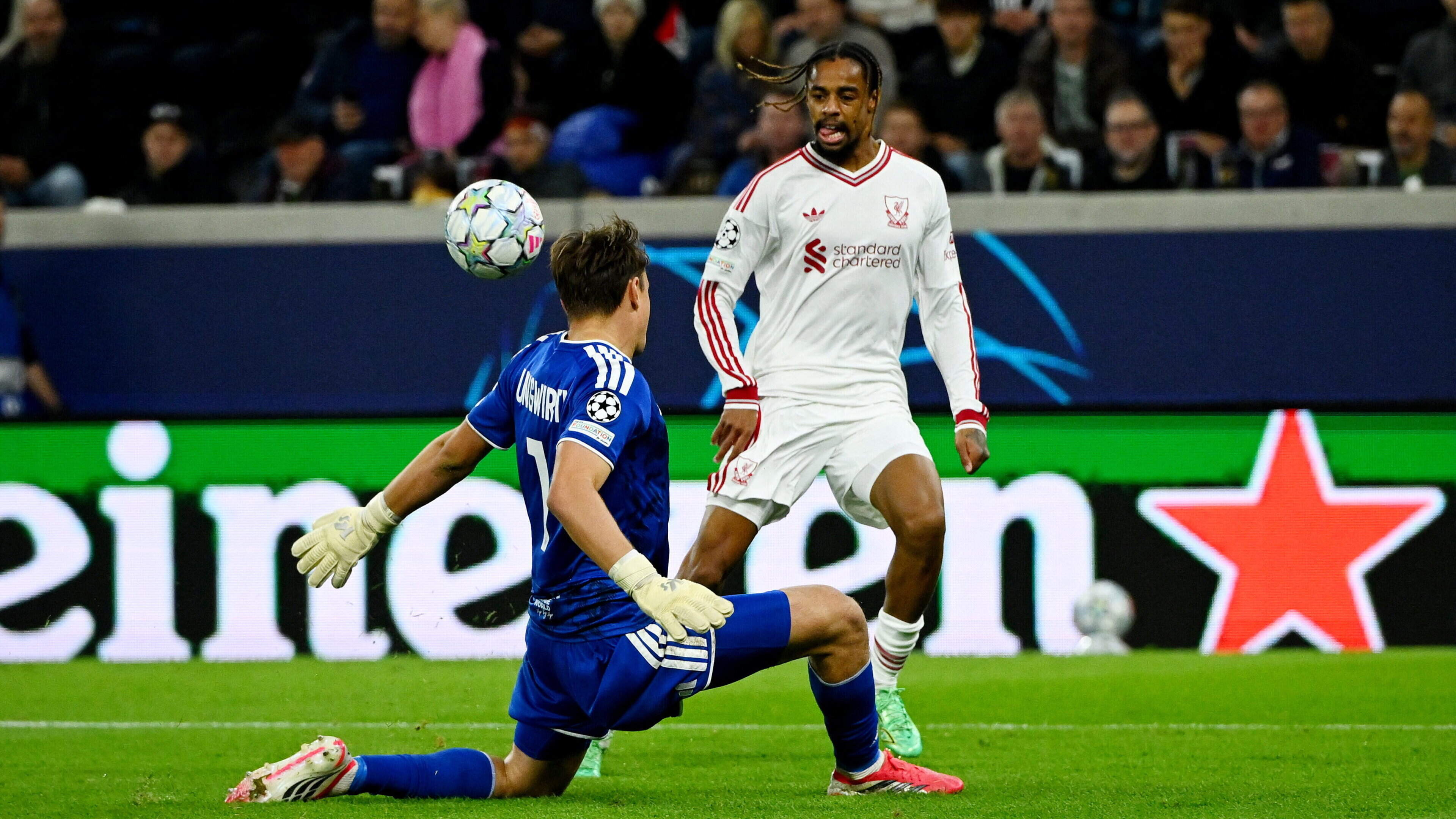 Bradley Barcola responds to critics with hat-trick as Liverpool hit LASK for six