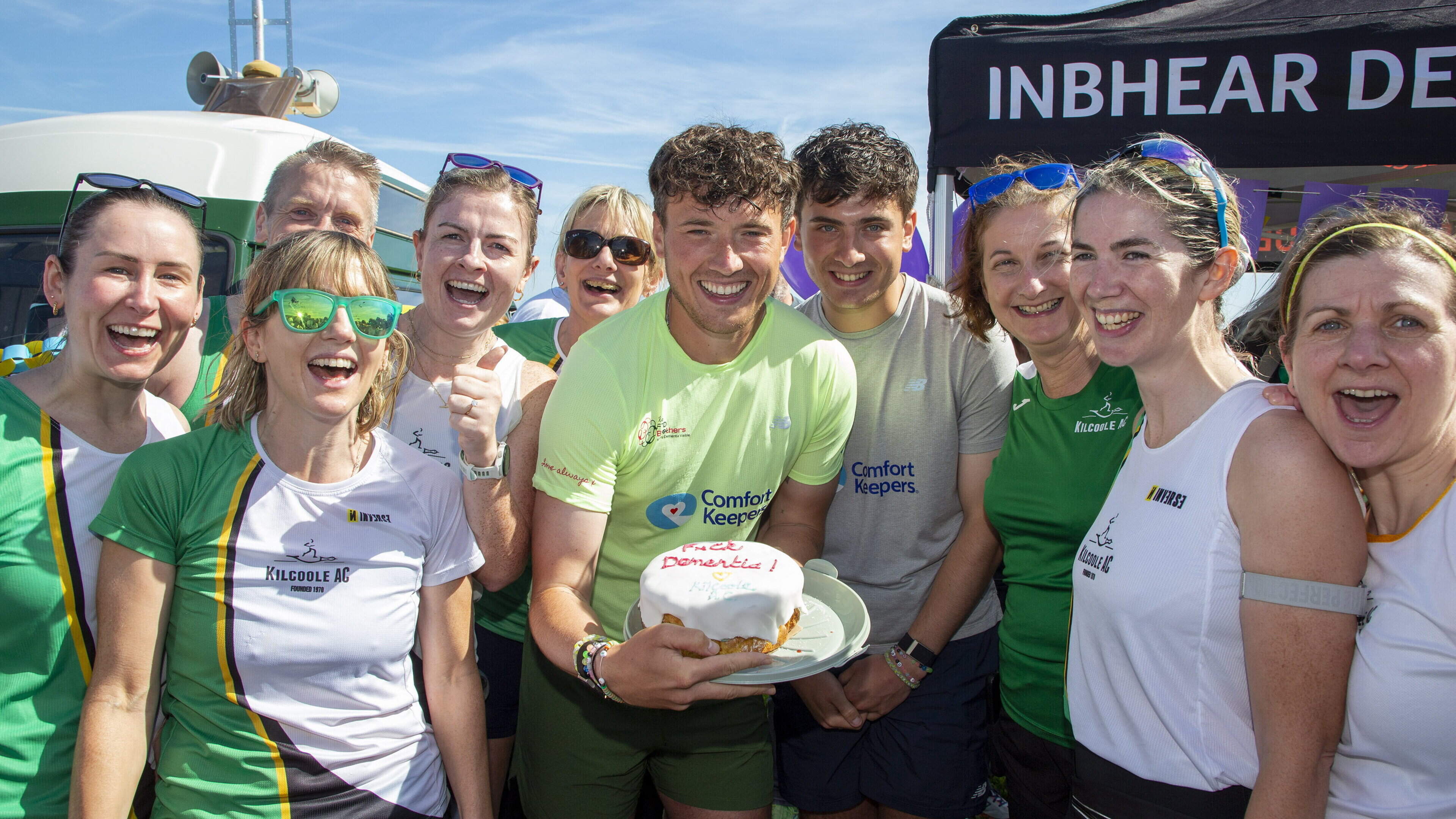 Birthday celebrations for FTD Brothers as they receive warm Wicklow welcome
