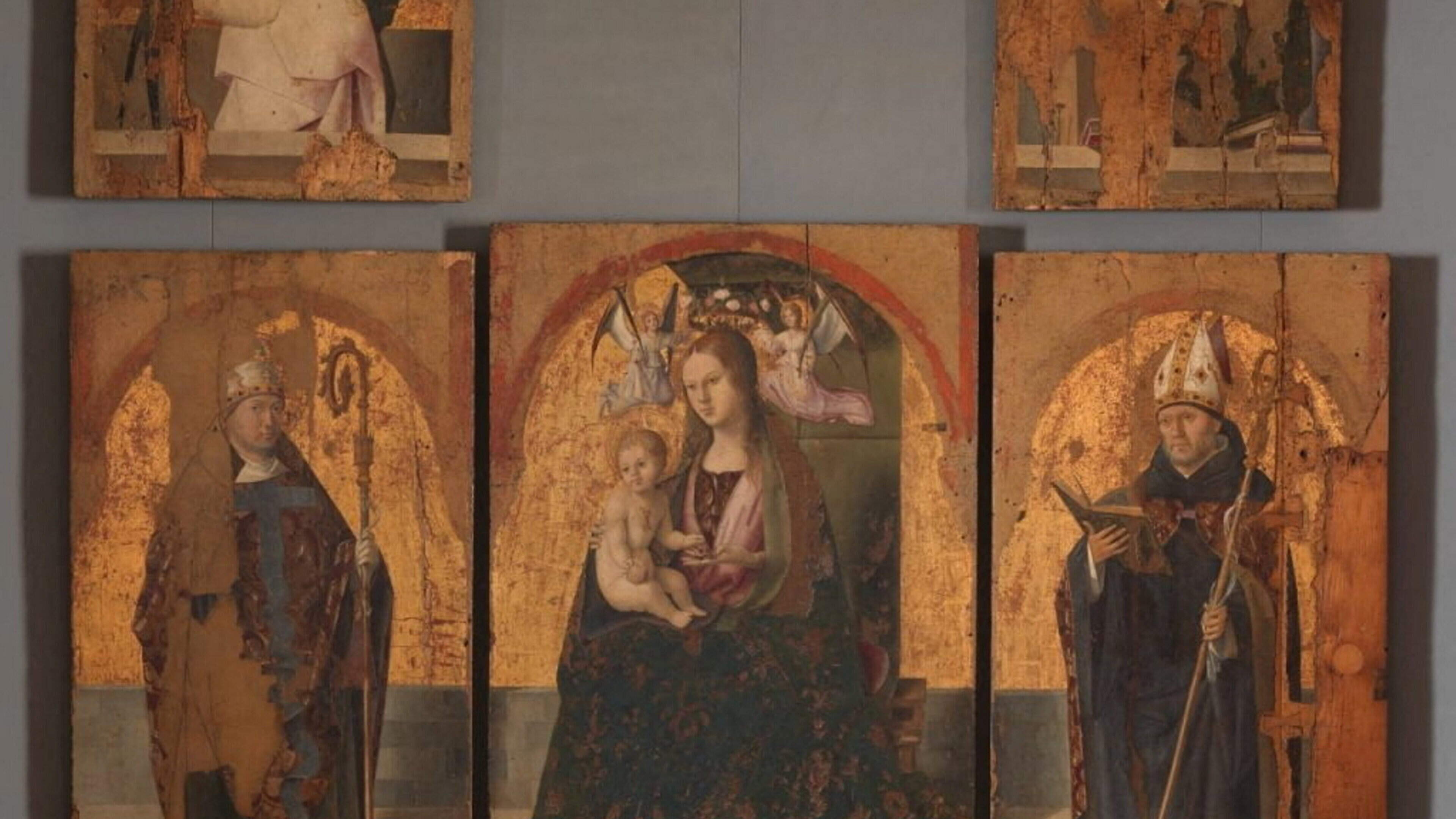 Thieves bypass alarm systems on Italian national holiday to snatch Renaissance artworks in painter’s home town
