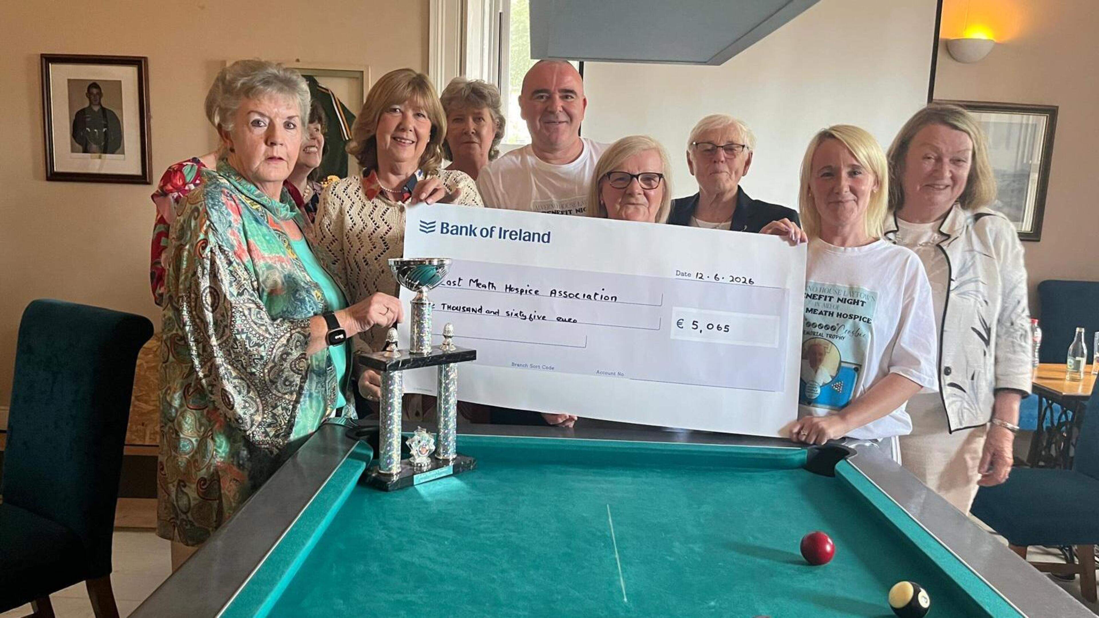 Family fundraiser raises more than €5,000 for East Meath Hospice Association