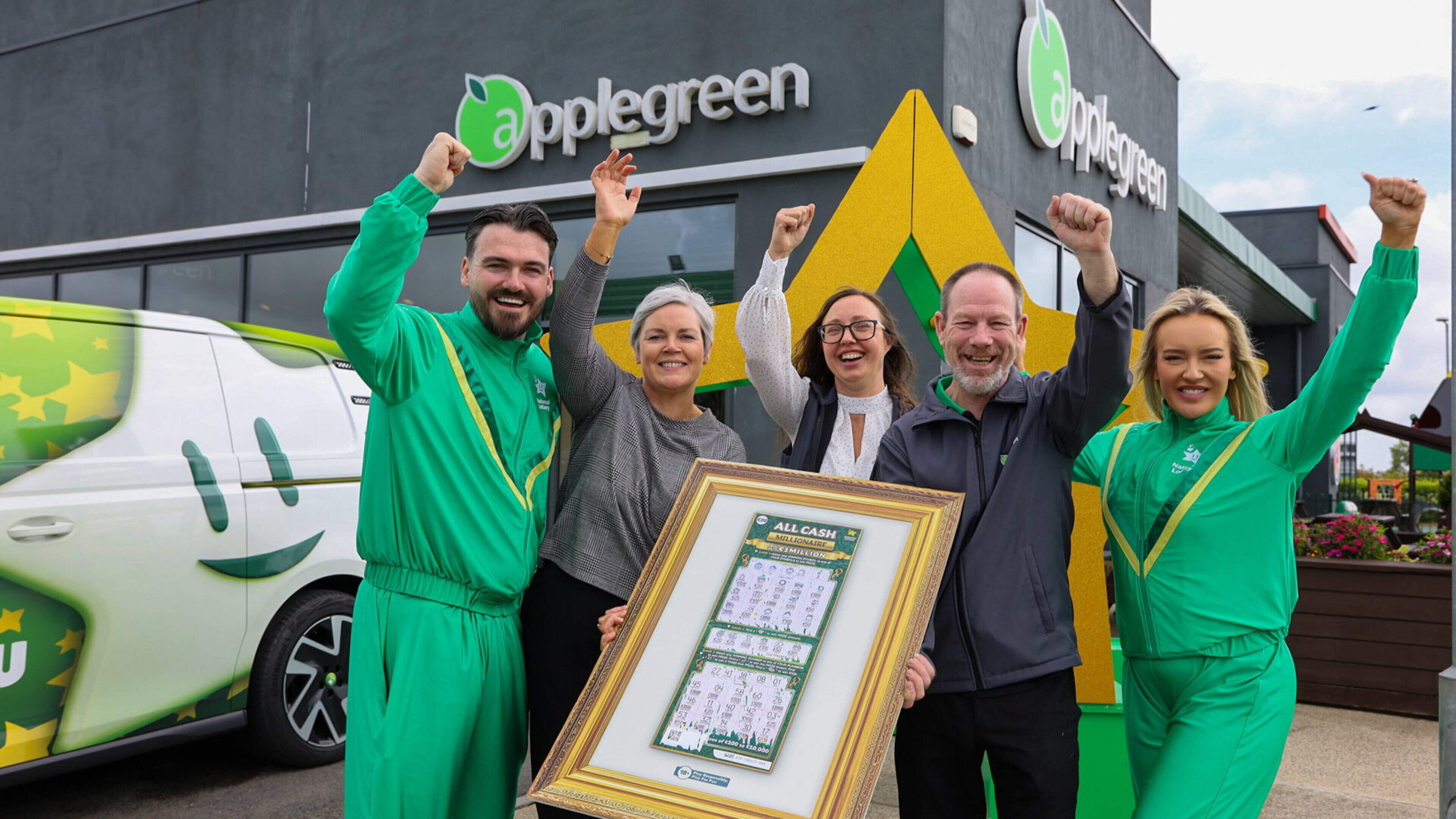 ‘Then it hit us, we’ve won a million’ - Wexford syndicate on moment of historic scratch card win