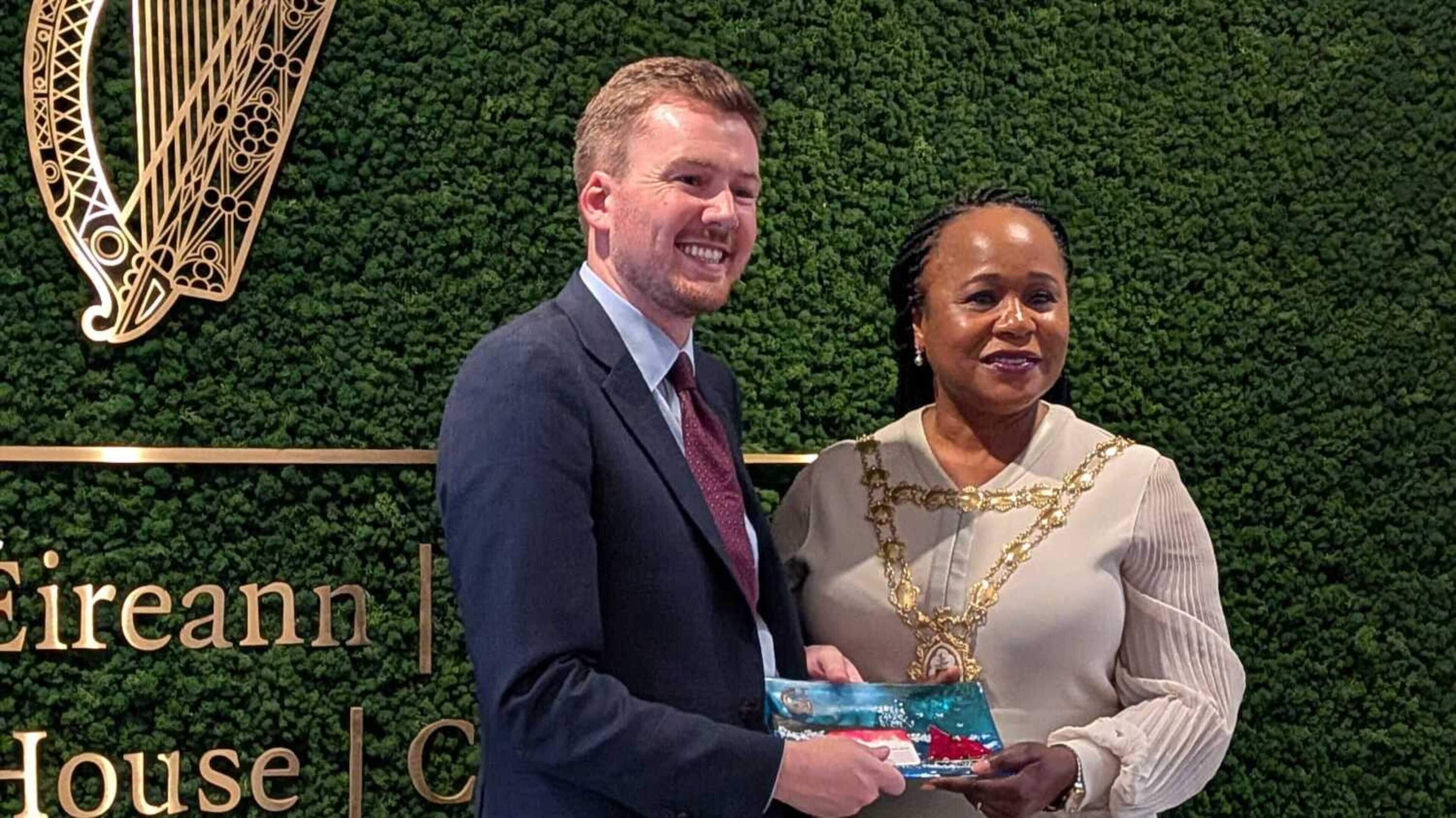 Galway mayor begins Chicago visit with focus on shared migration and communtiy values