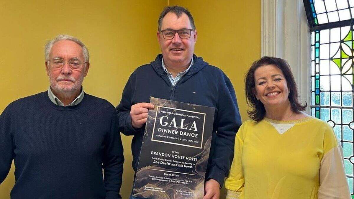 Gala dinner dance to raise funds for Co Wexford Community Hospital ...