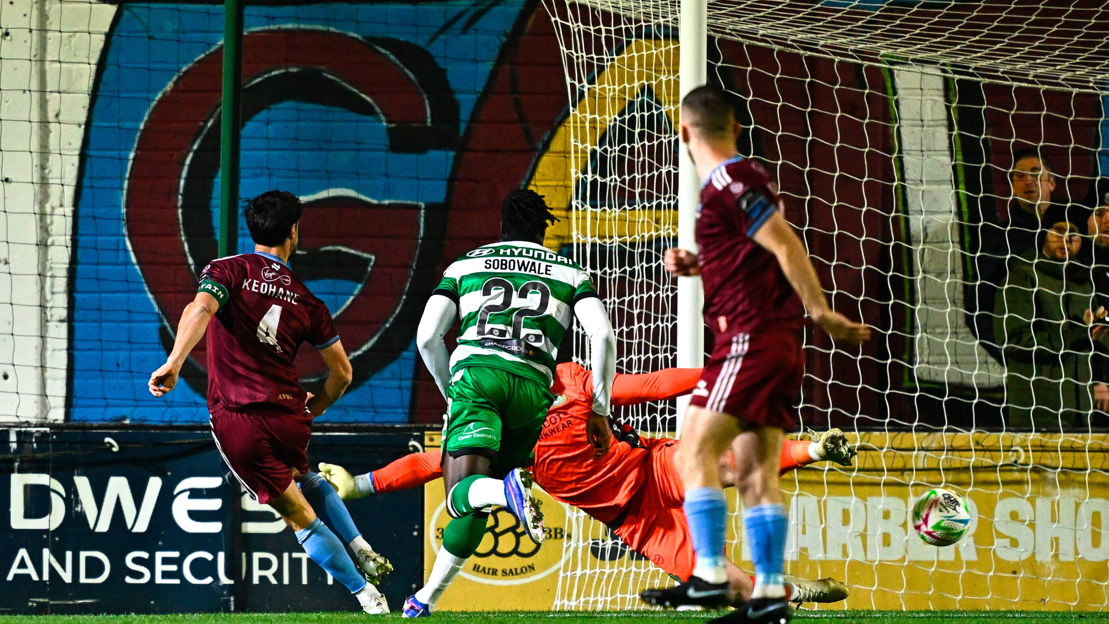 League of Ireland title race: Shamrock Rovers two down in Galway; Pat’s lead Shels