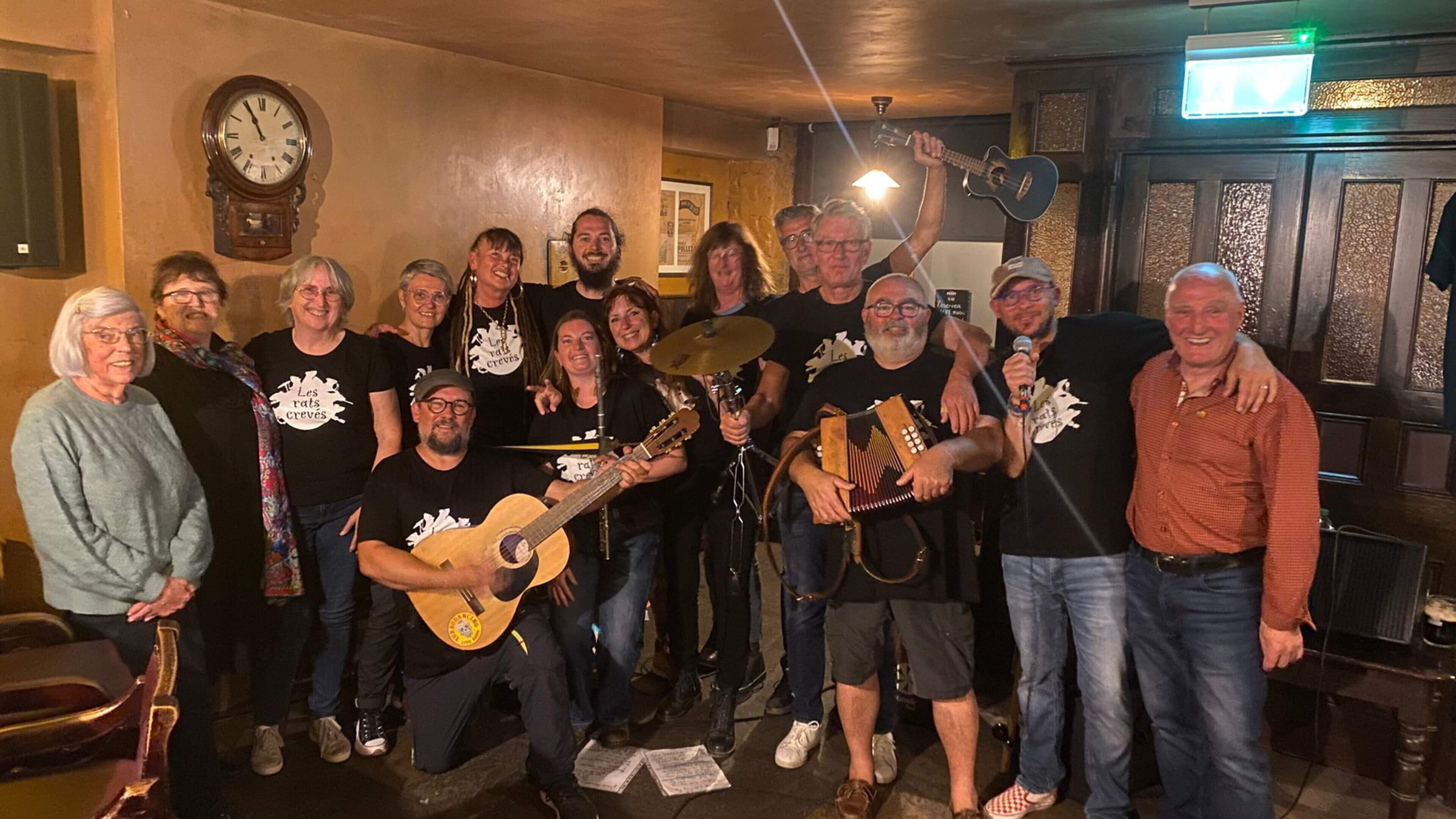 French hospital band strike the right note during visit to Sligo