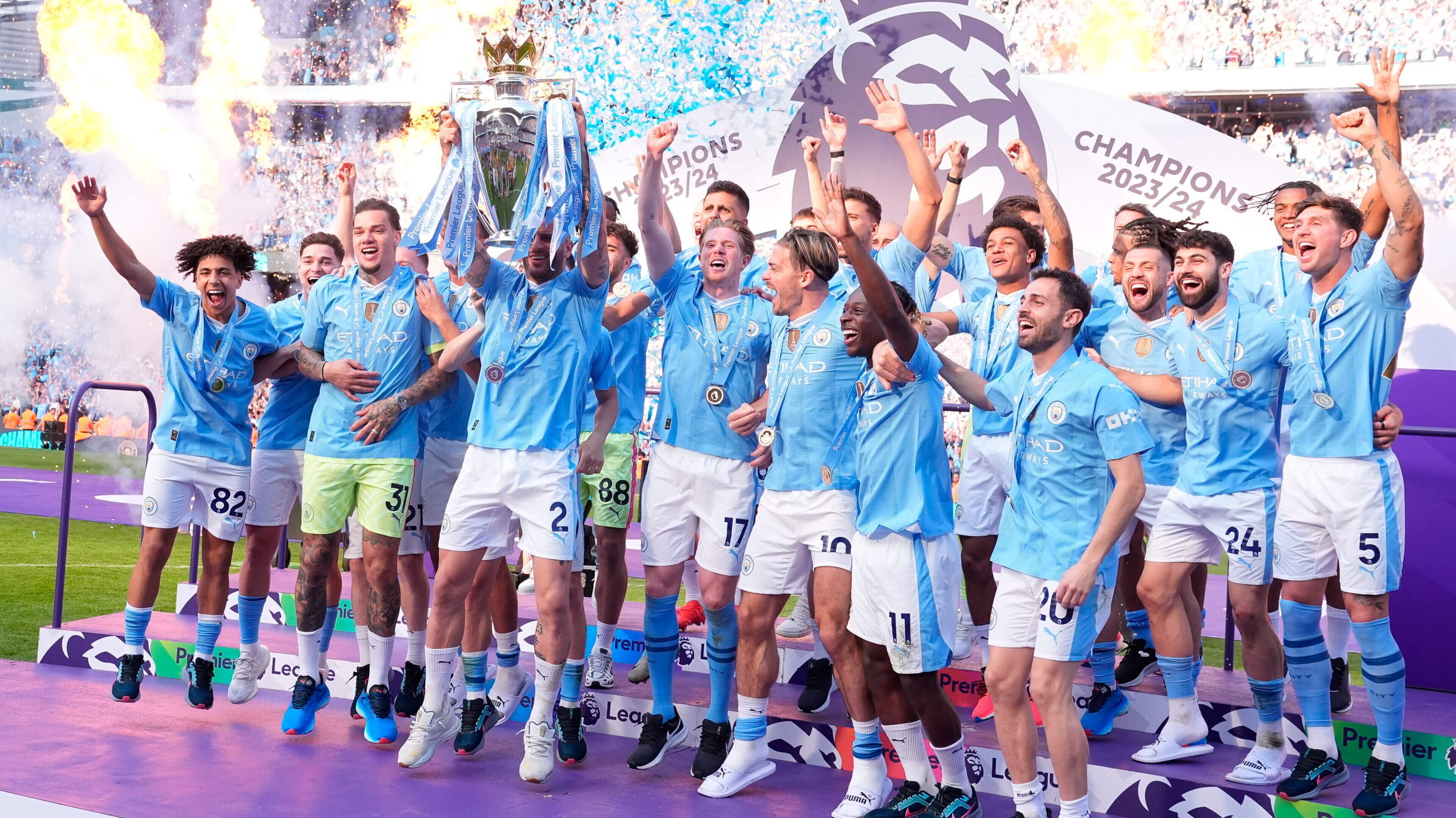 Kyle Walker says ‘great’ Manchester City years cannot be taken away from players