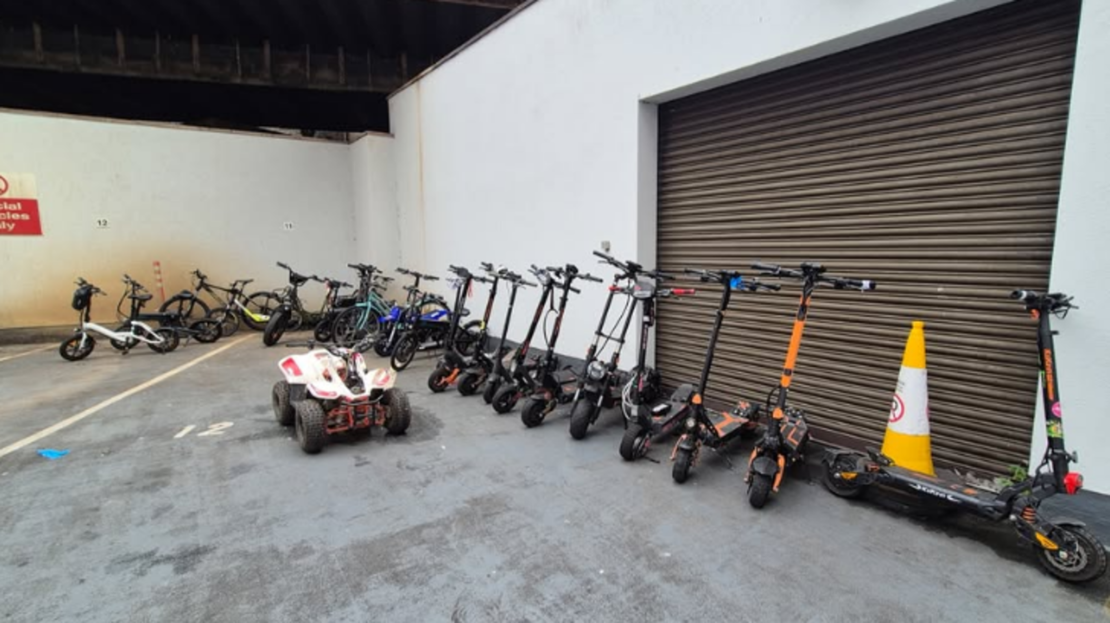 Sawn-off shotgun and drugs seized as gardaí recover 38 e-scooters in operation targeting criminality