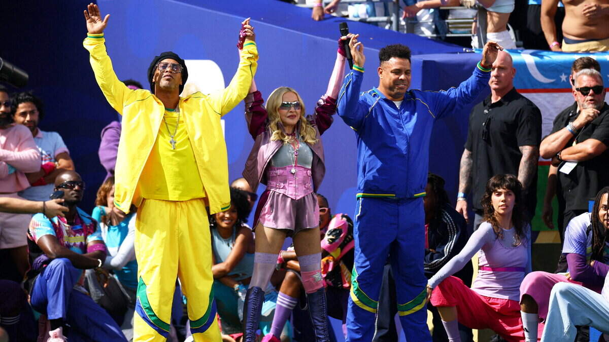 Muppets, Madge and Ted Lasso — the World Cup half-time show was a disjointed mess