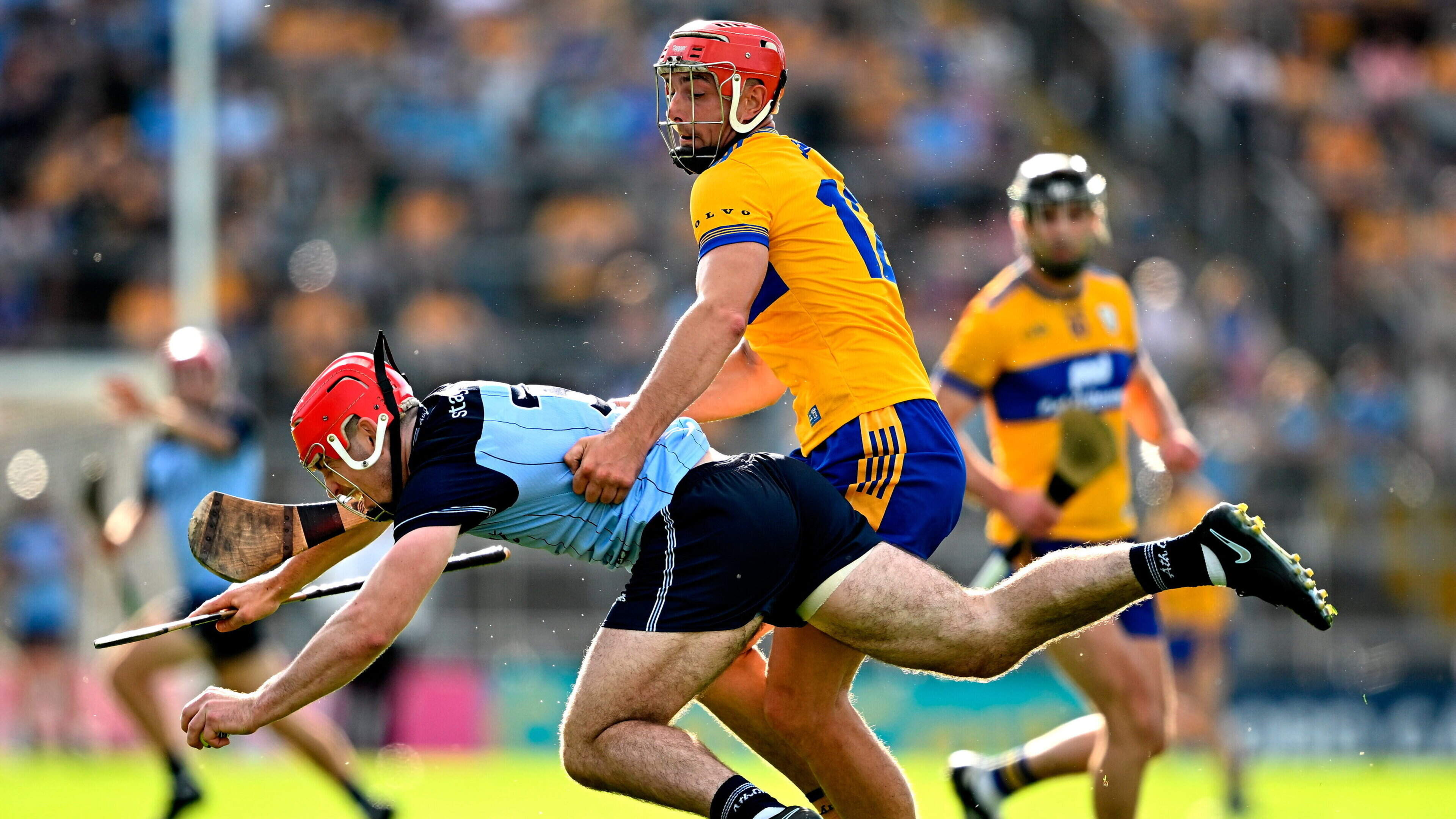Clare’s impressive win over Dublin marred by serious injury to David Reidy
