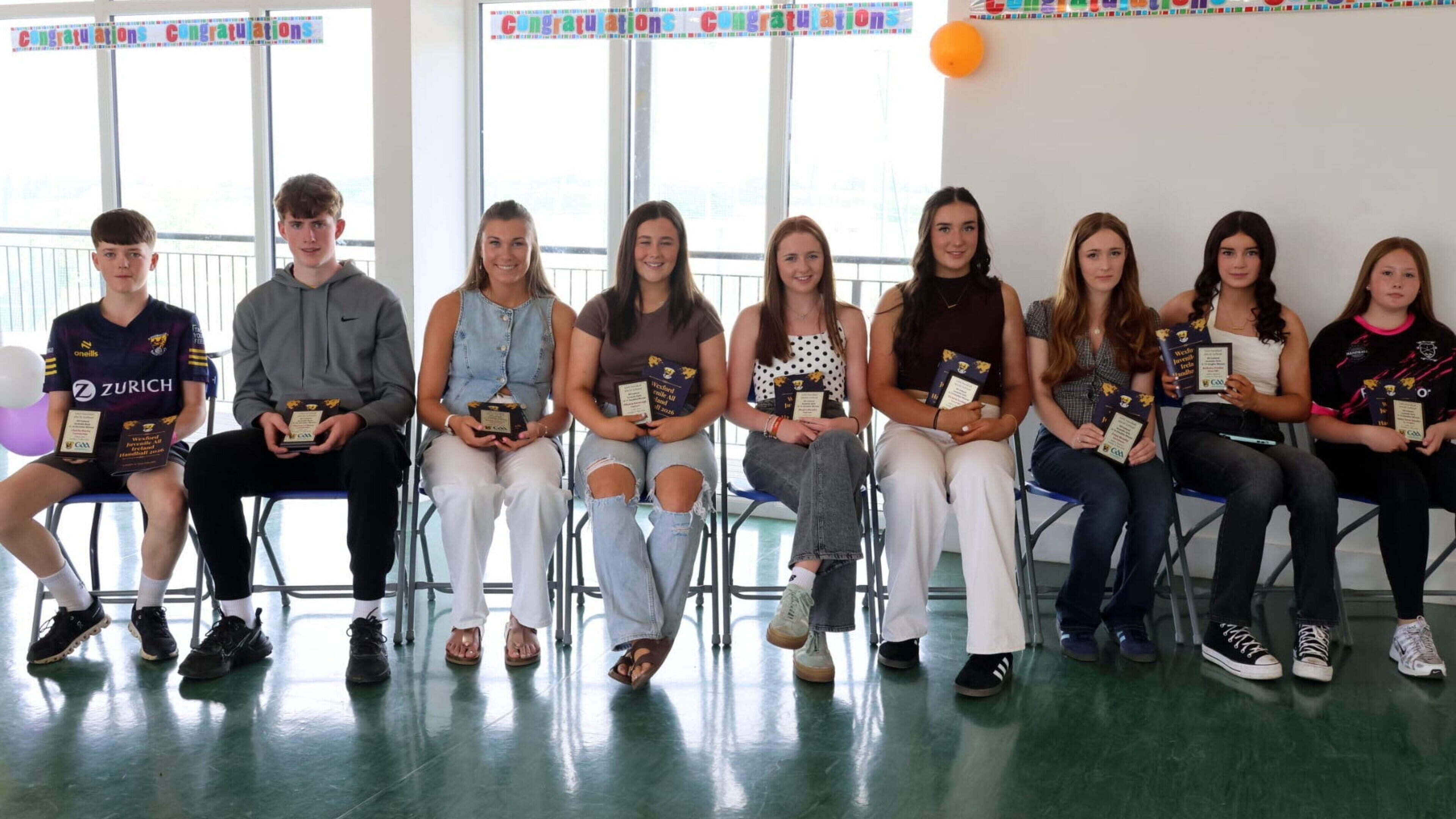 Wexford's All-Ireland winning handballers are honoured