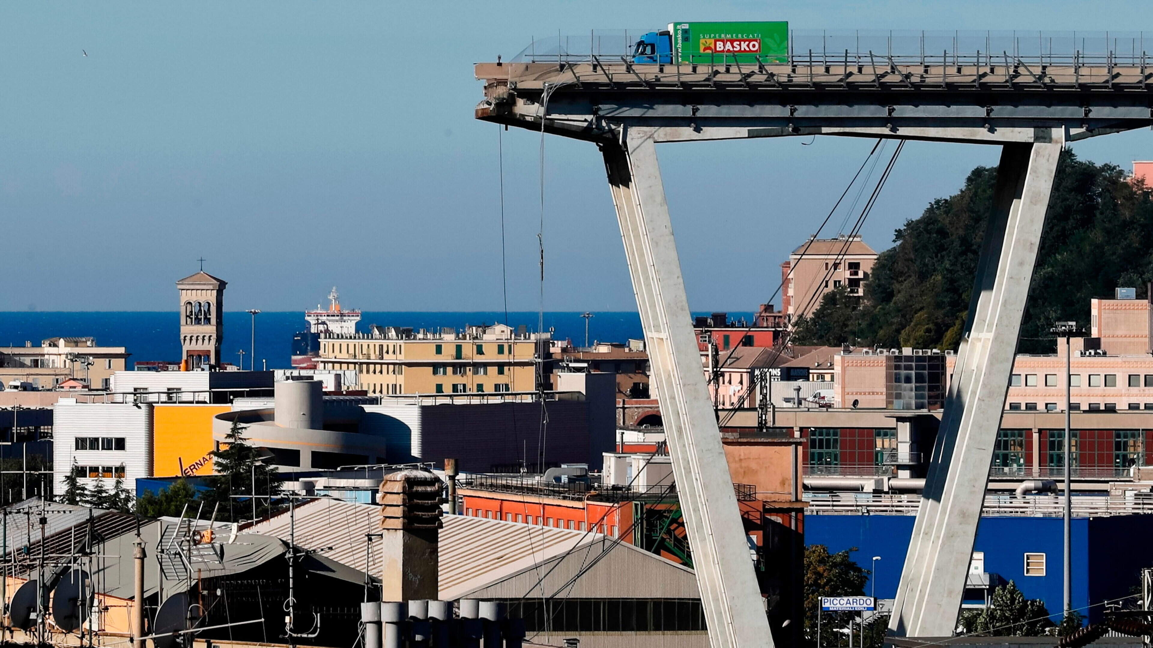 Motorway boss jailed over Genoa bridge collapse that killed 43