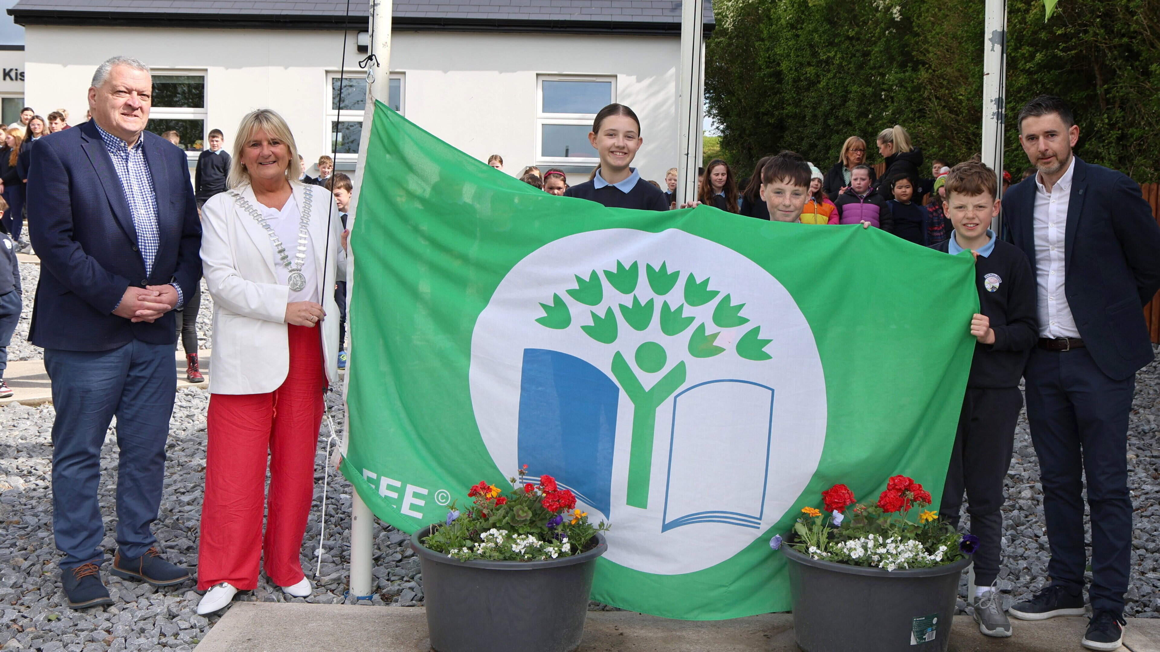 Mayor of Cork County given warm and enlightening welcome to village of Kiskeam