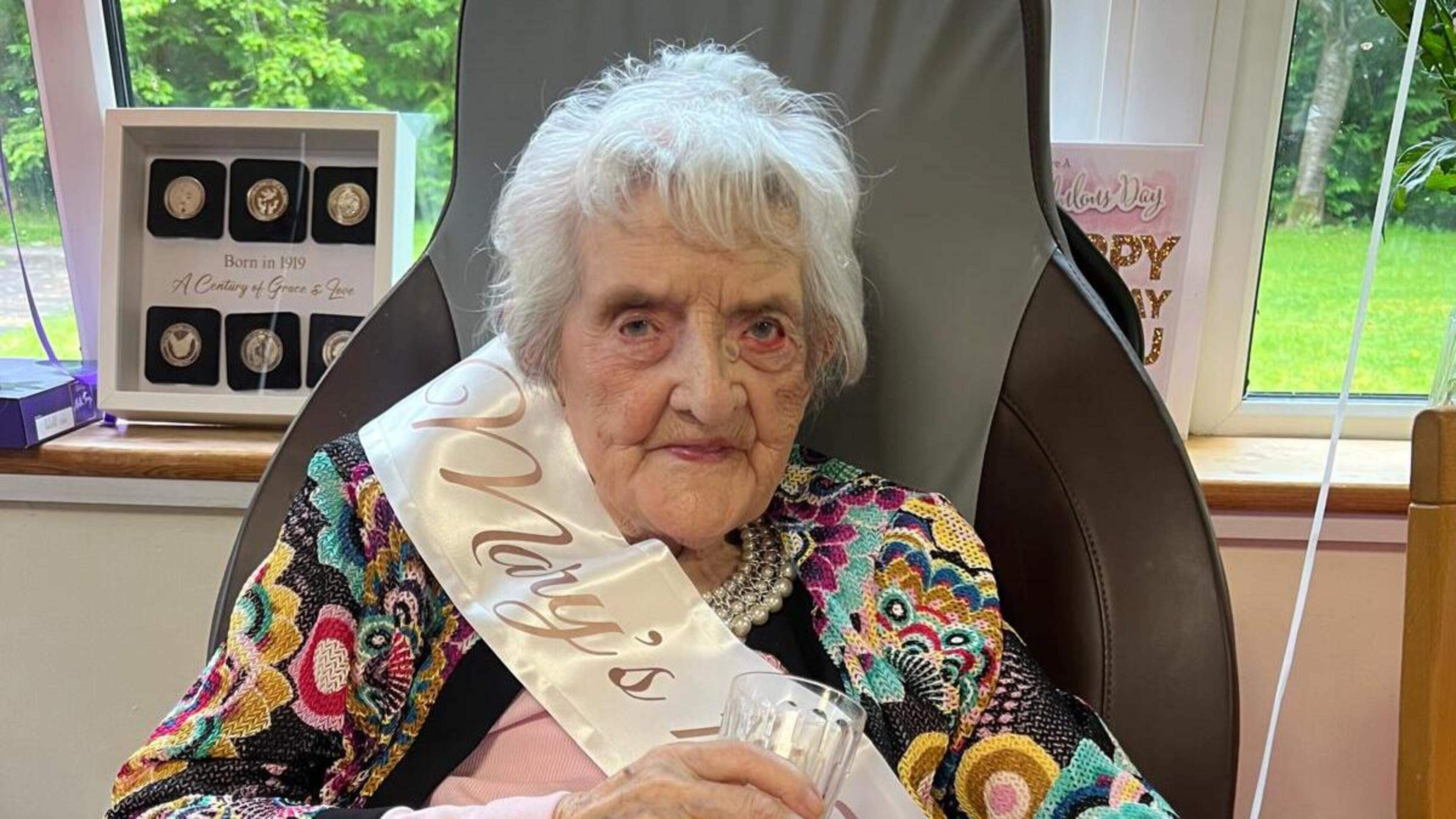 Galway woman celebrates 107th birthday with her first commemorative coin from President Connolly