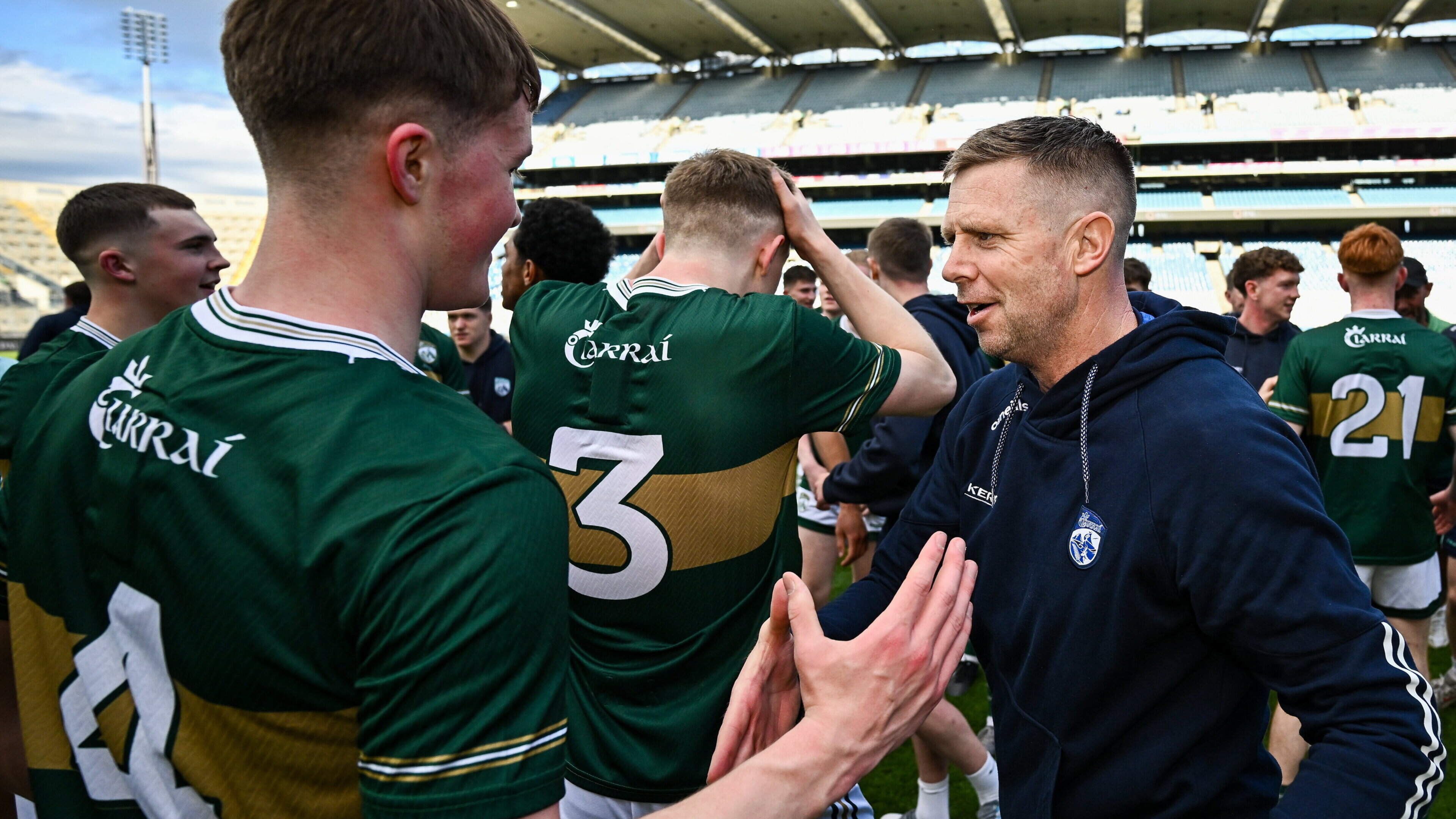 ‘I wasn’t going to miss any of the craic inside the dressing room’, says relieved Kerry U20 boss Tomás Ó Sé
