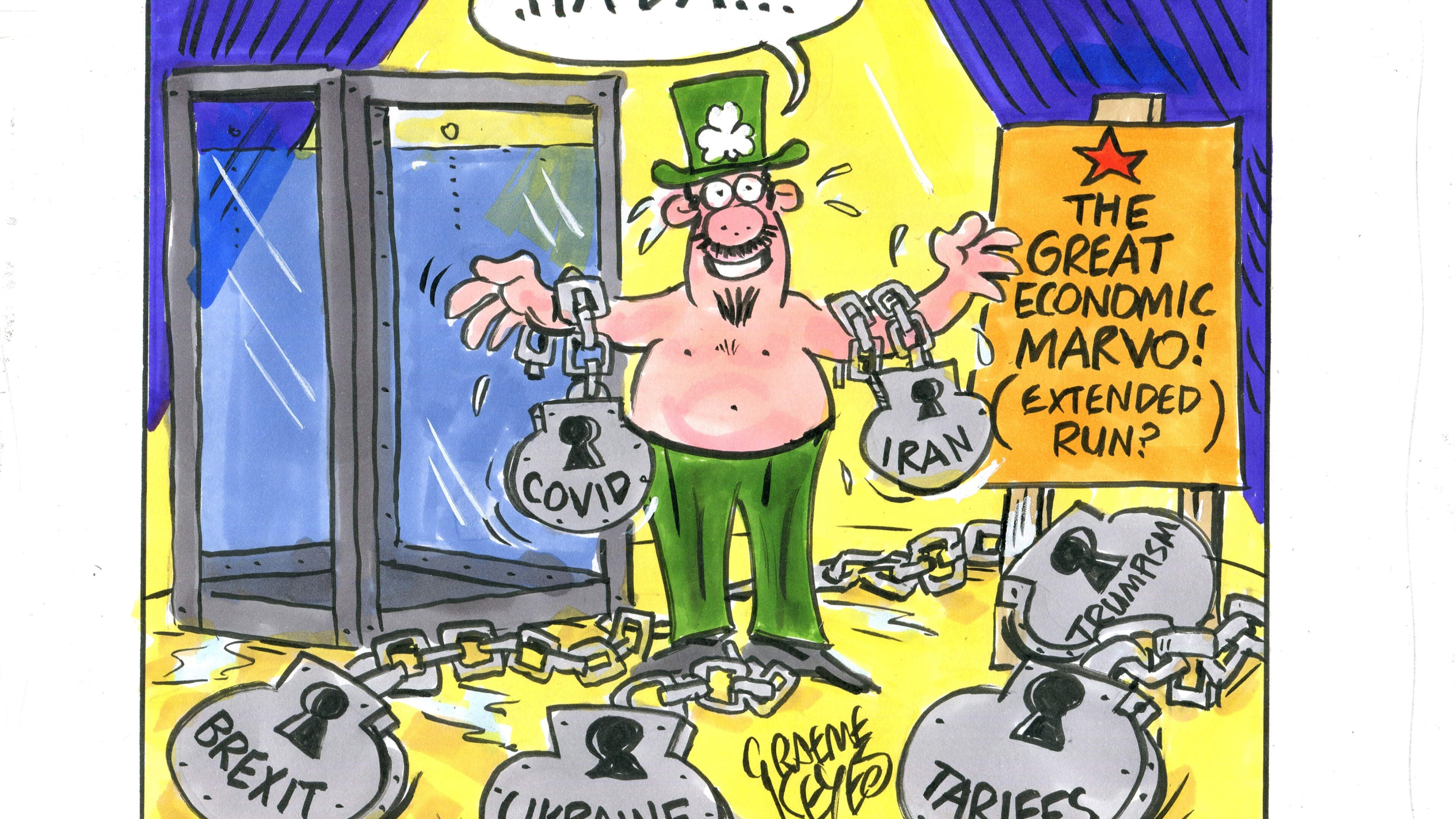 Richard Curran: Ireland’s Houdini economy keeps escaping – but for how long?