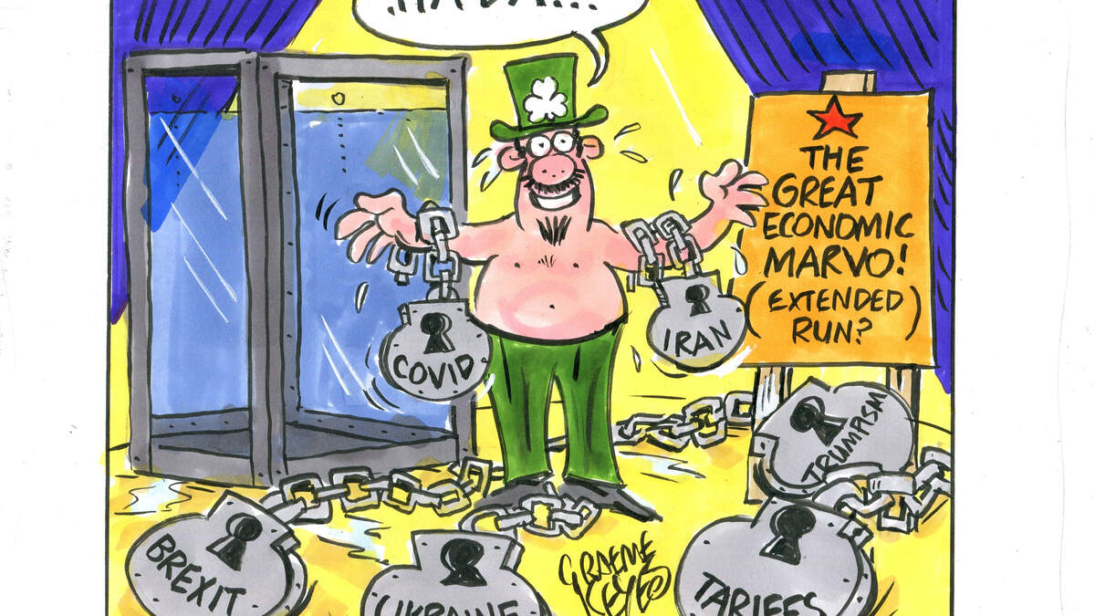 Richard Curran: Ireland’s Houdini economy keeps escaping – but for how long?