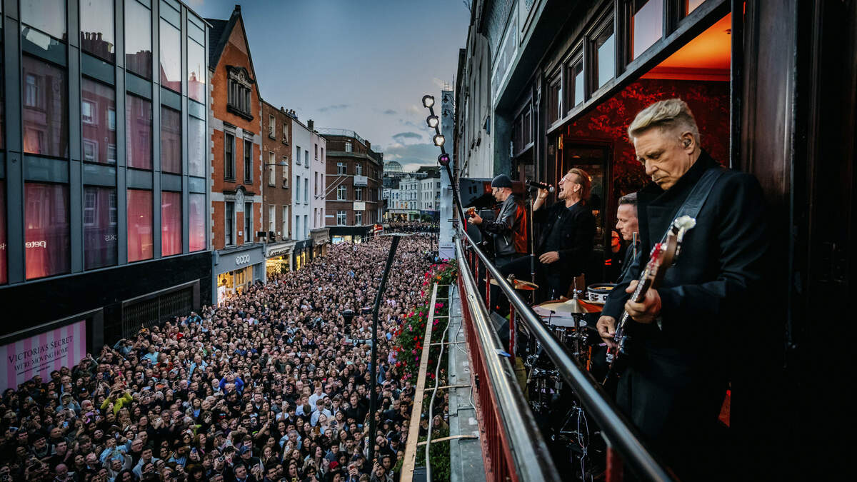 U2 promise ‘Greatest Show on Earth' as 2027 world tour announced to kick off in Mexico