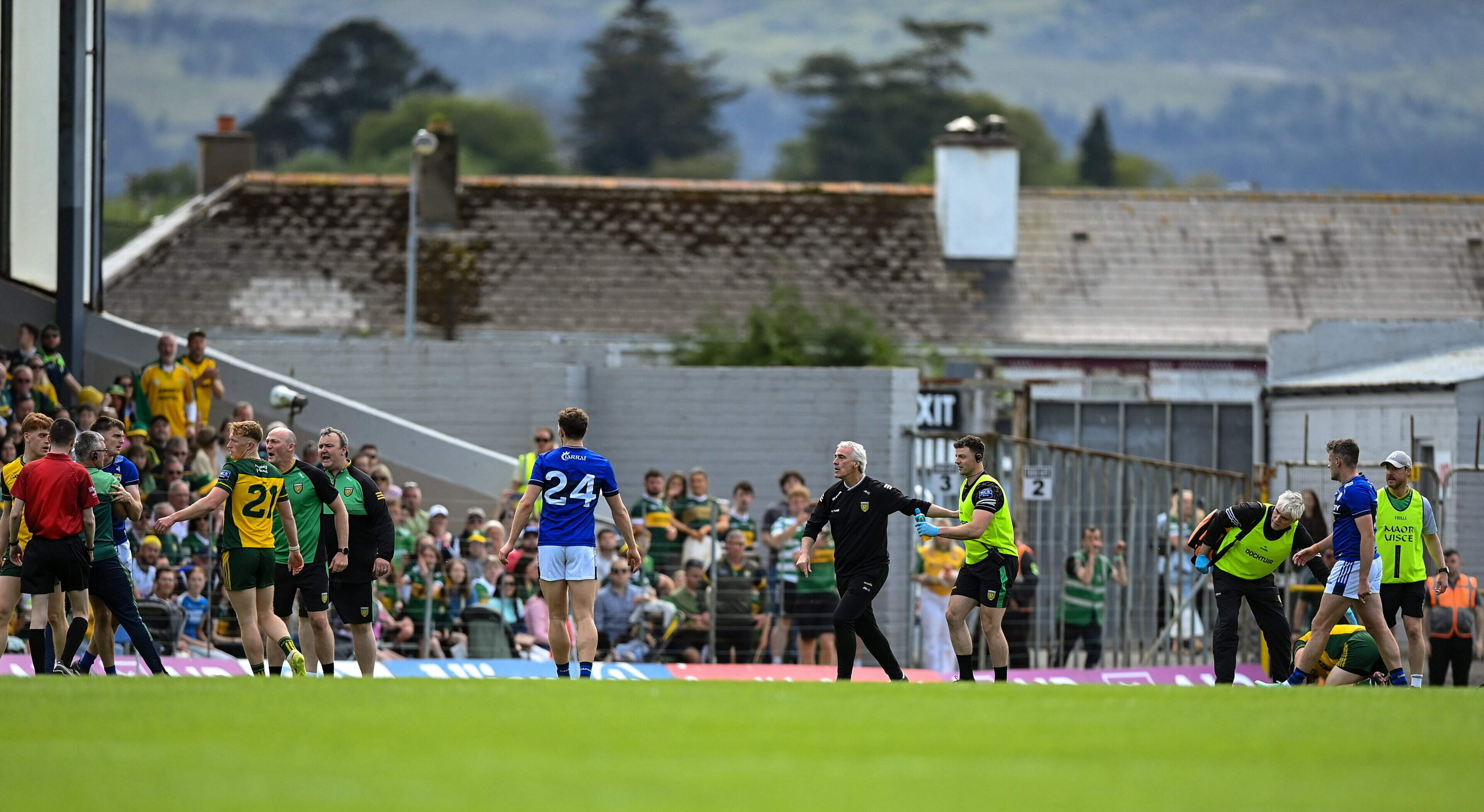 ‘Are you trying to get me a ban?’ – Donegal boss Jim McGuinness bristles at Ger Brennan comparison