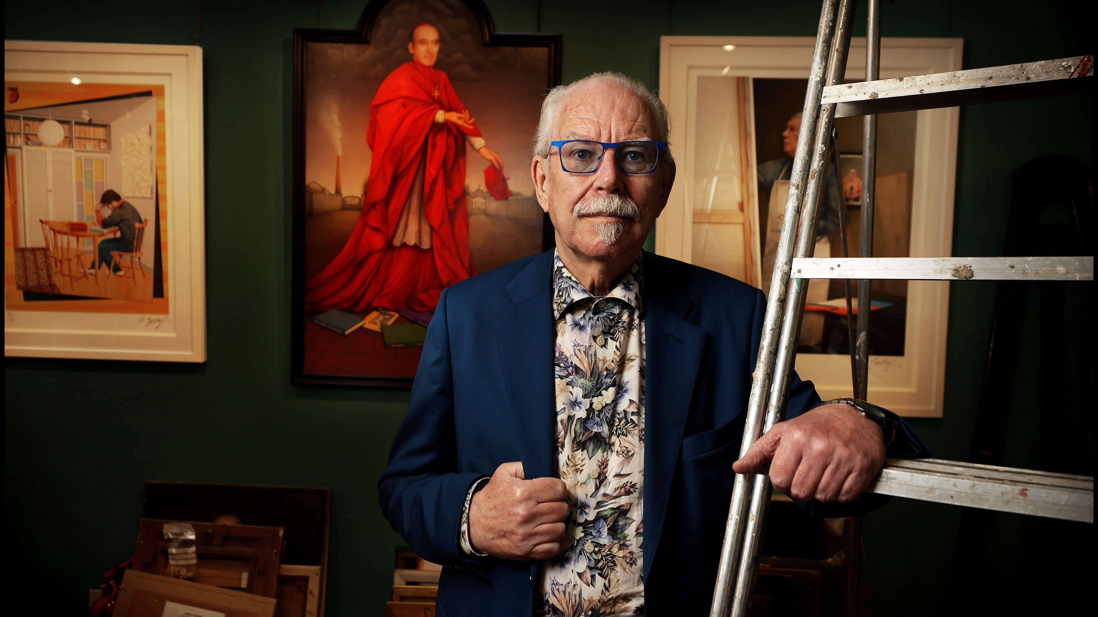 Portrait of a Day with Robert Ballagh: ‘I started getting shaky hands during chemotherapy and, for an artist, that’s not great’