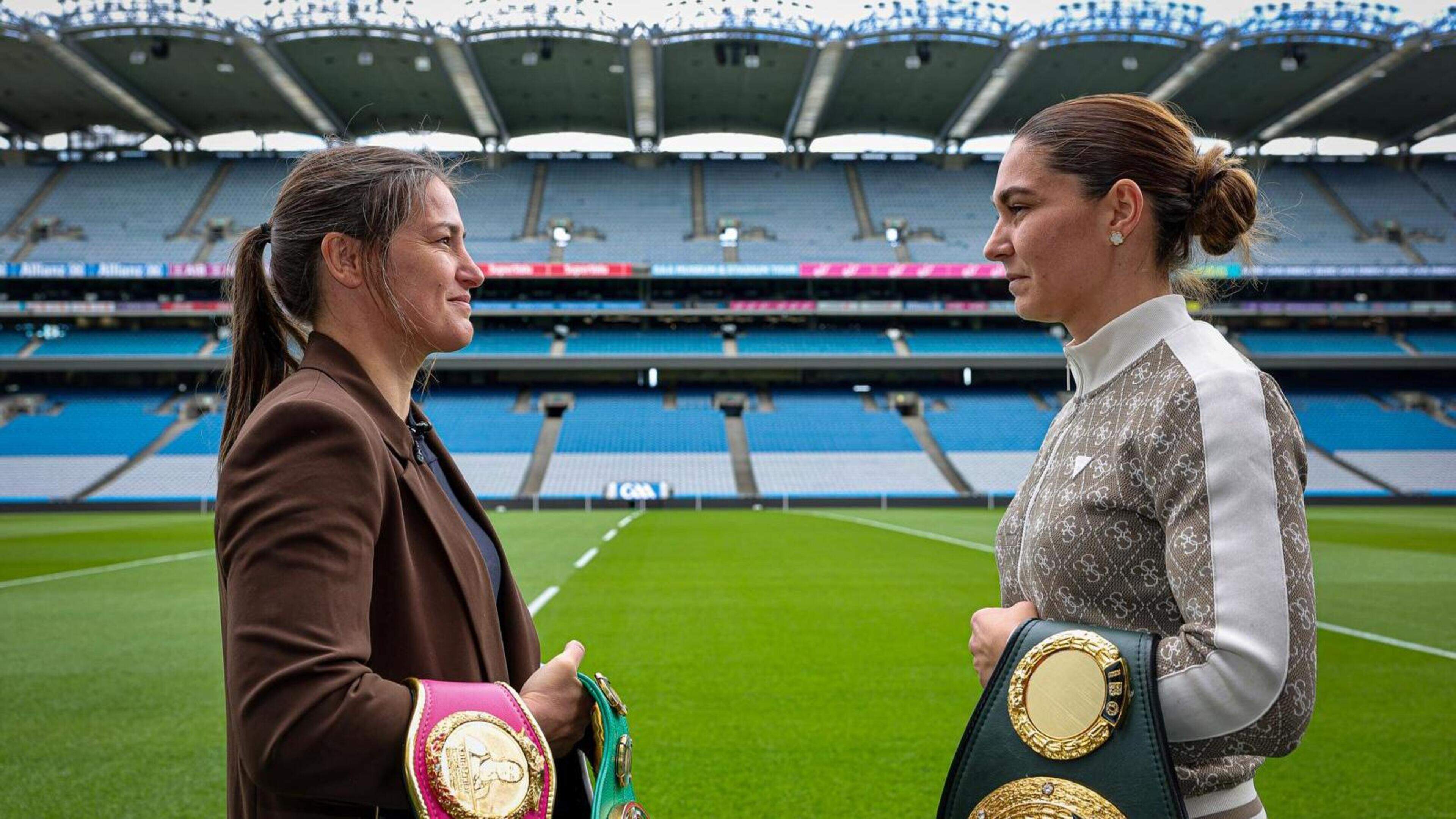 ‘I can’t thank the people of this country enough’ — Katie Taylor to face Flora Pili in Croke Park farewell