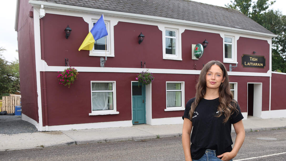Home is where the heart is for Áine Breen who recently returned to North Cork to work as the bar manager at Laiti’s Bar, Cullen.