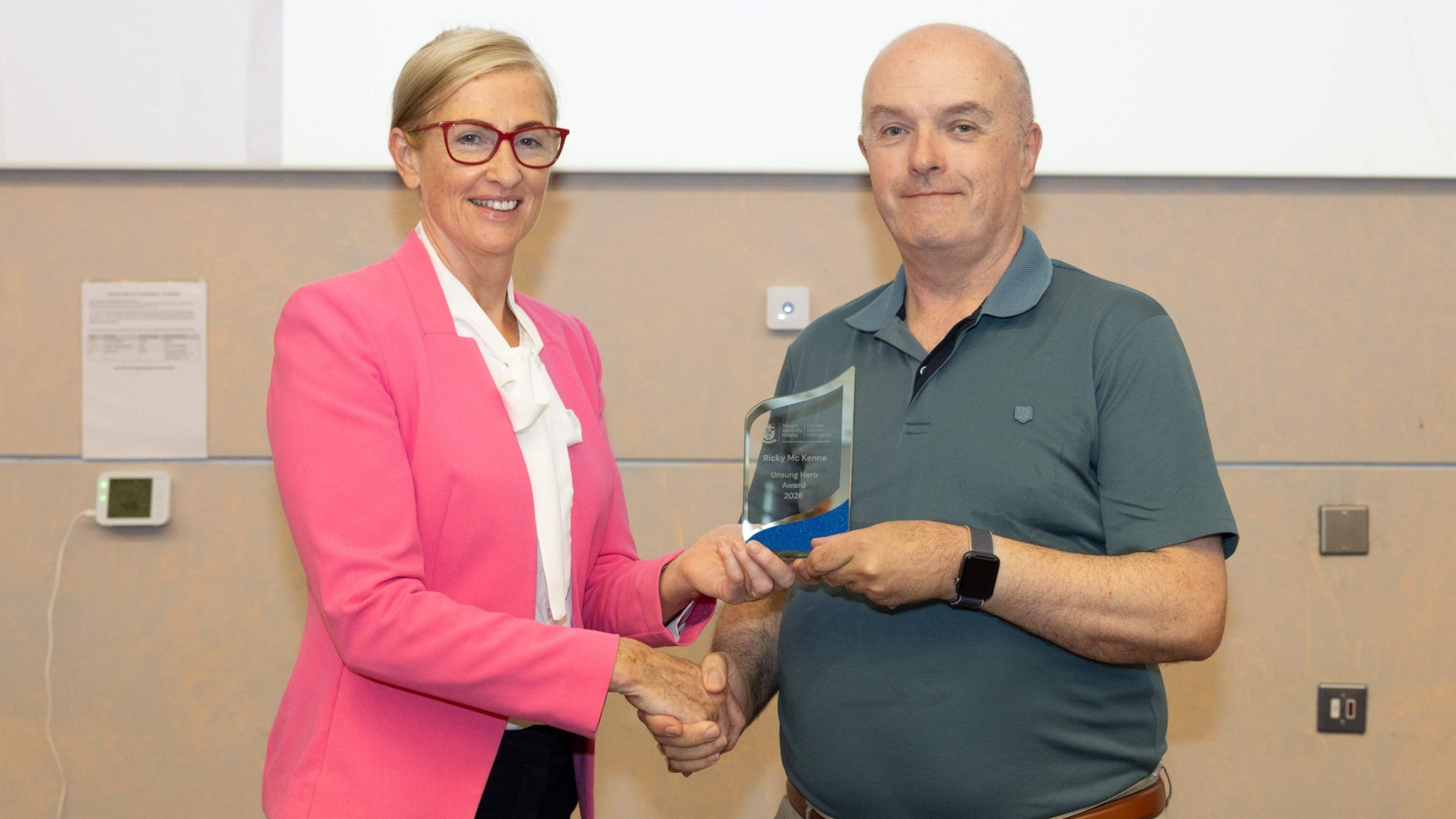 Louth IT Expert honoured by Tallaght University Hospital