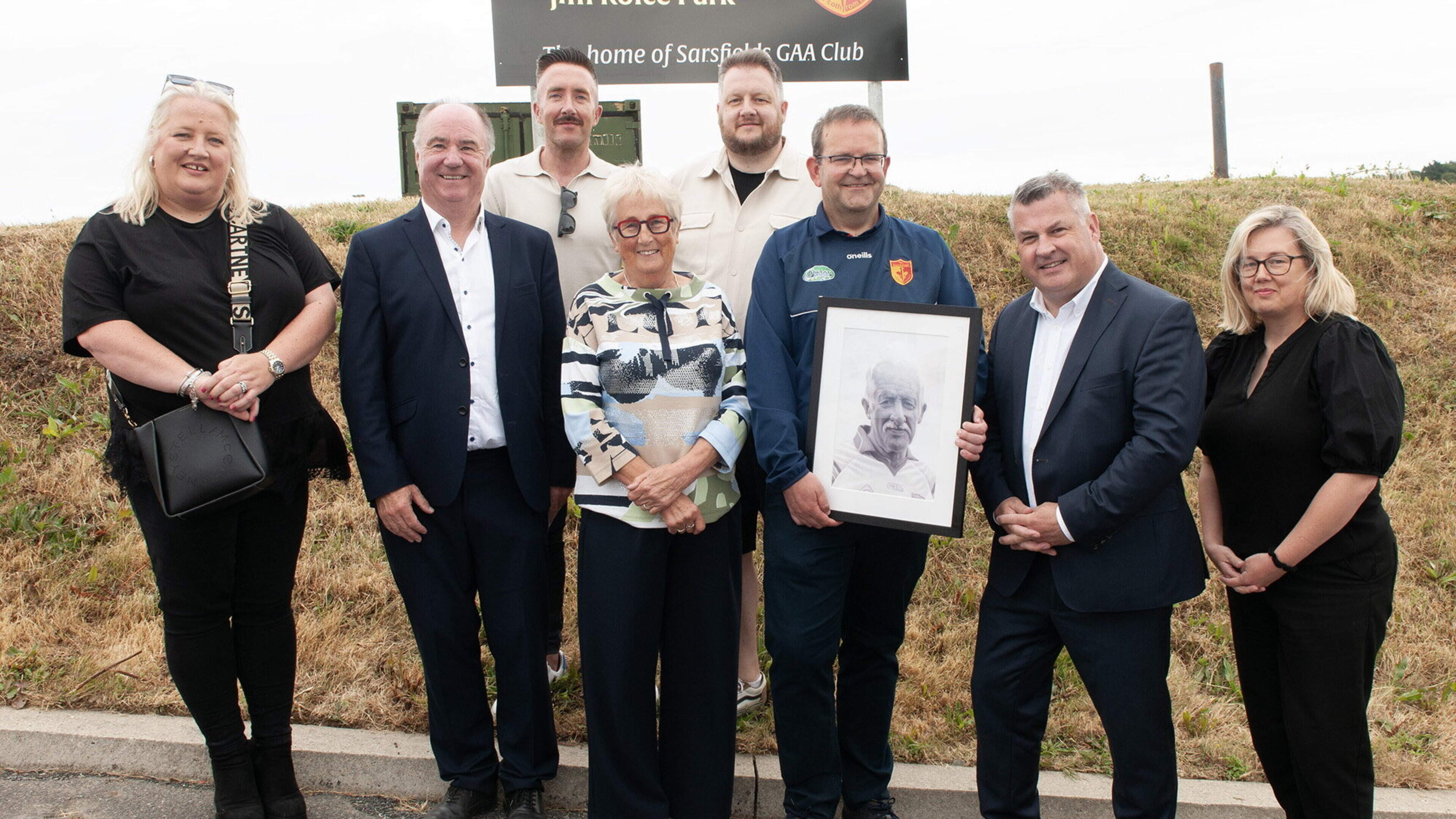Jim Roice Park honours a Sarsfields club legend