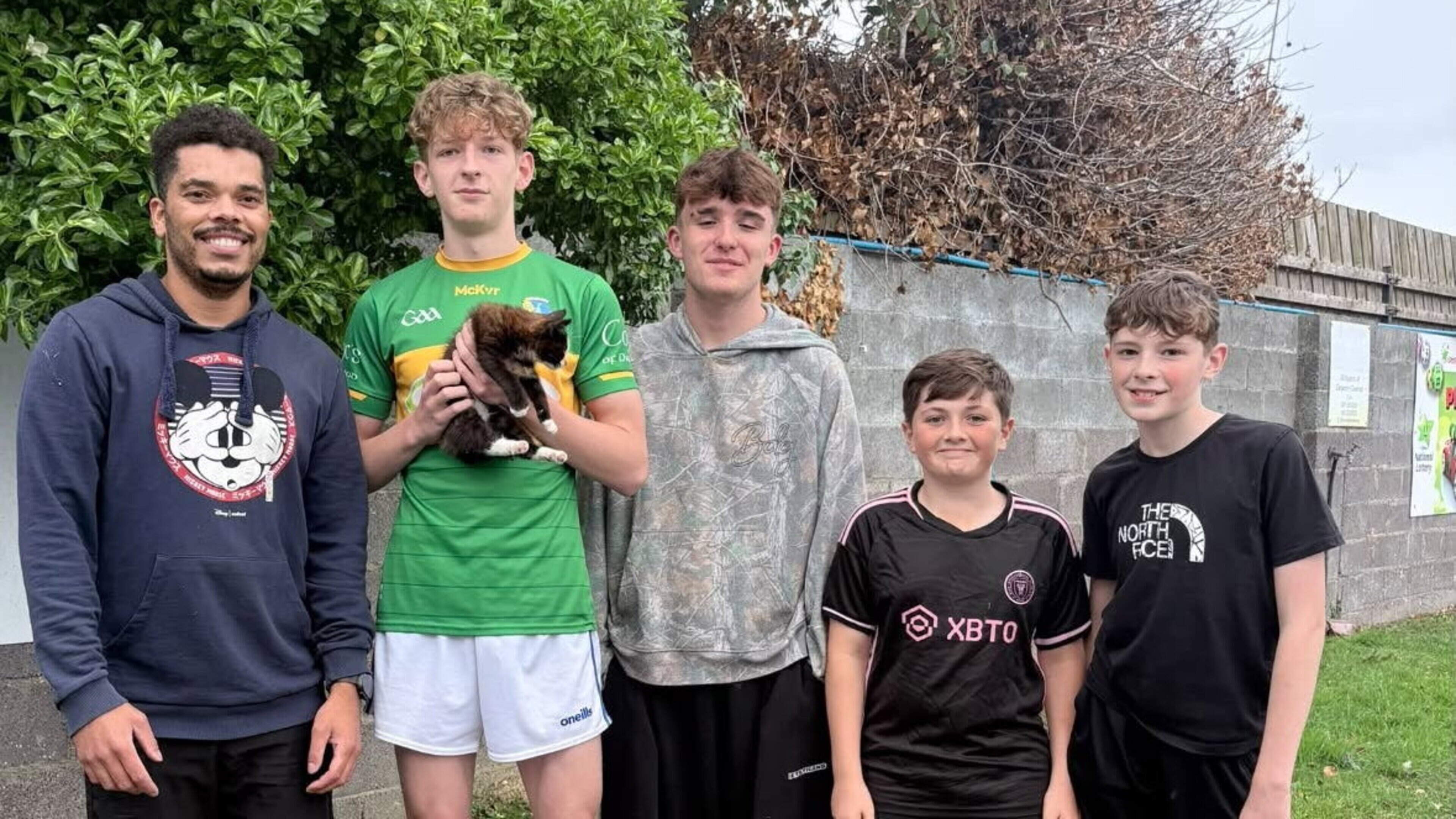 Purr-fect rescue as young heroes save stranded kitten at MACE Sandpit