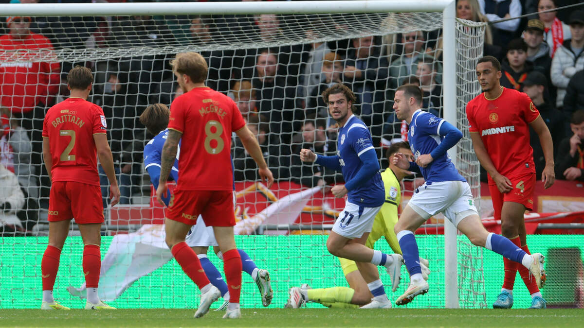 Irish in action: In-form Jack Moylan on mark again for Cardiff as Gbemi Arubi scores memorable first goal in England
